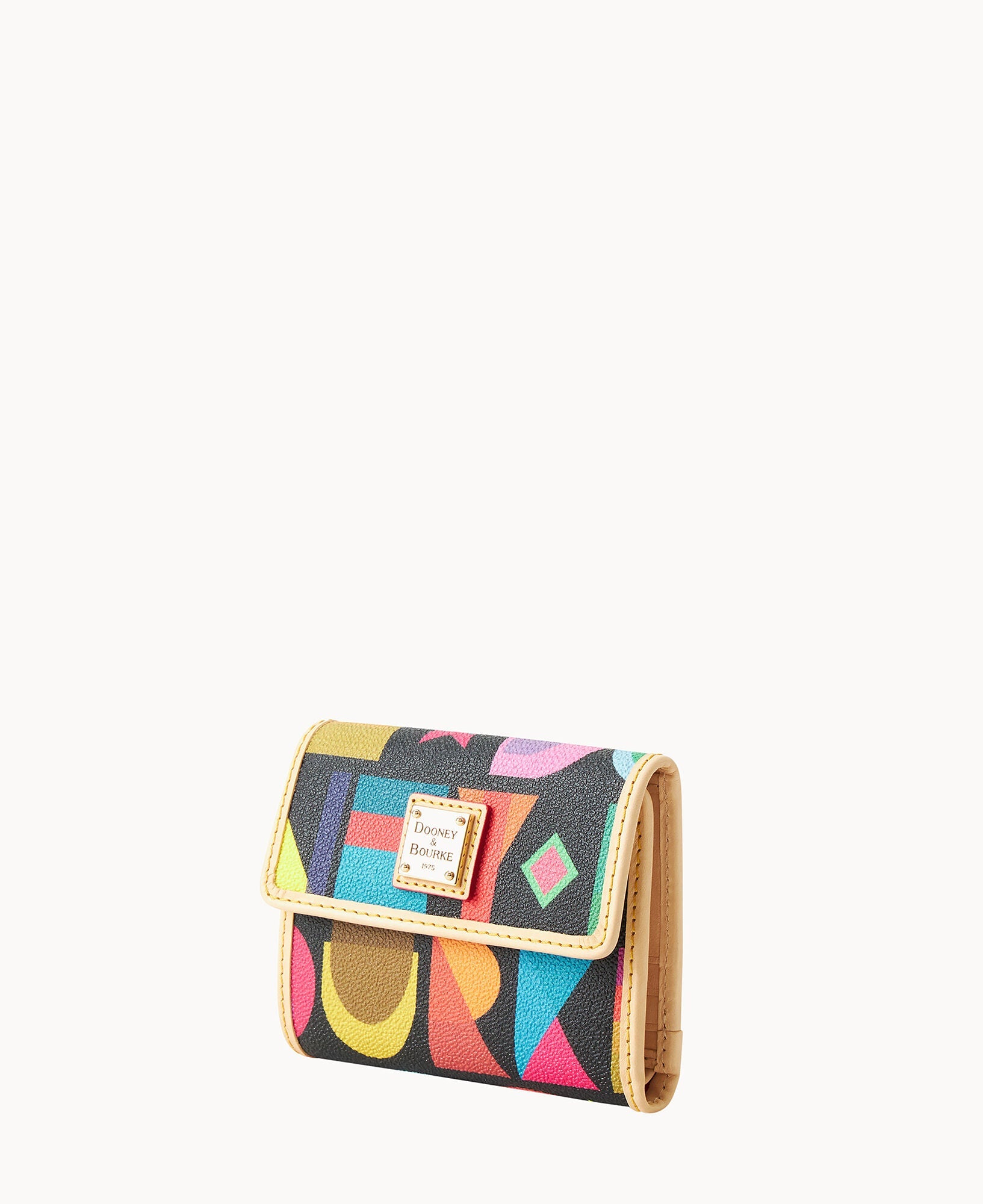 Art Deco Small Flap Wallet