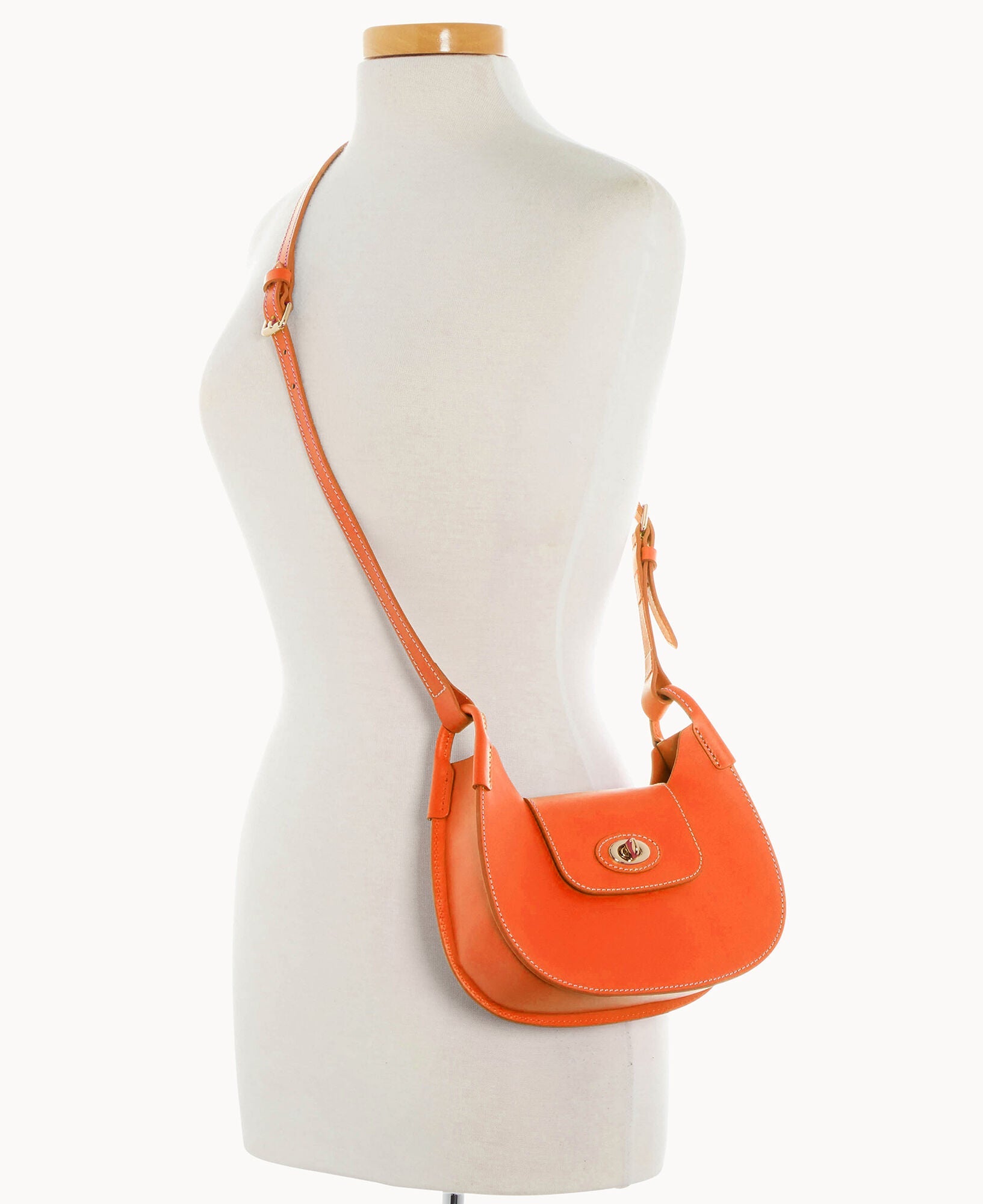 Sweety Leather Crossbody Hobo
