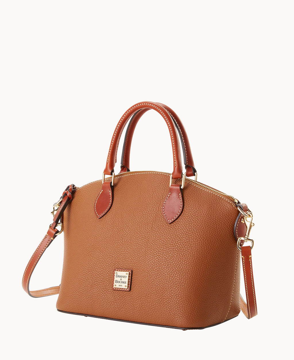 Pebble Grain Geena Satchel