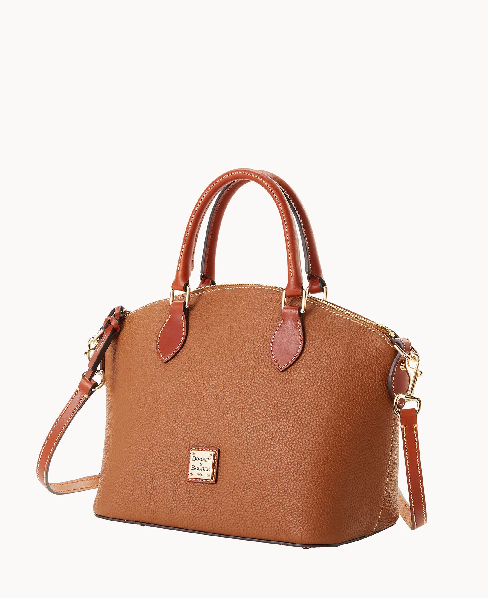 Pebble Grain Geena Satchel