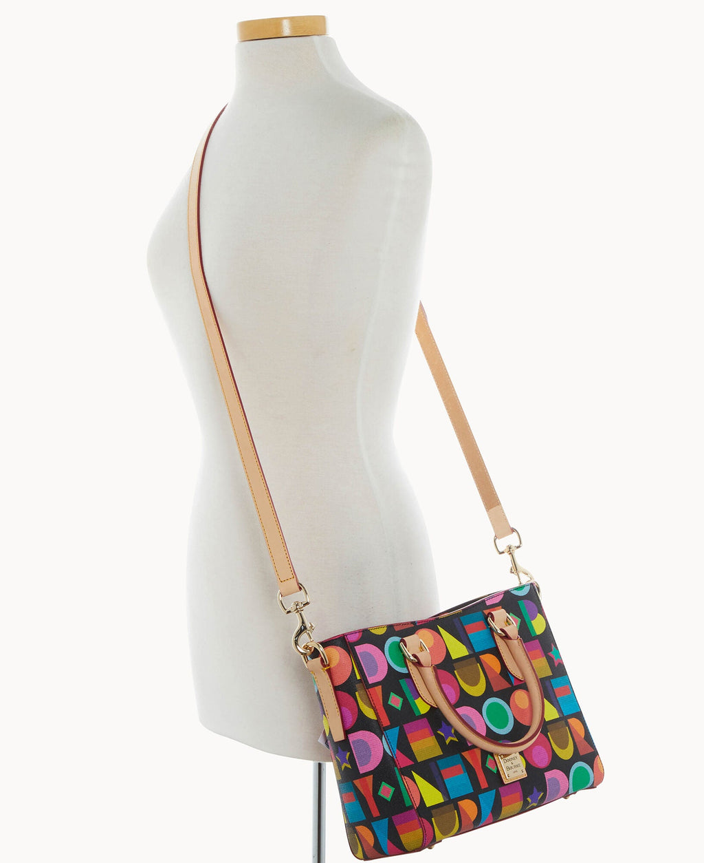 Art Deco Top Handle Tote