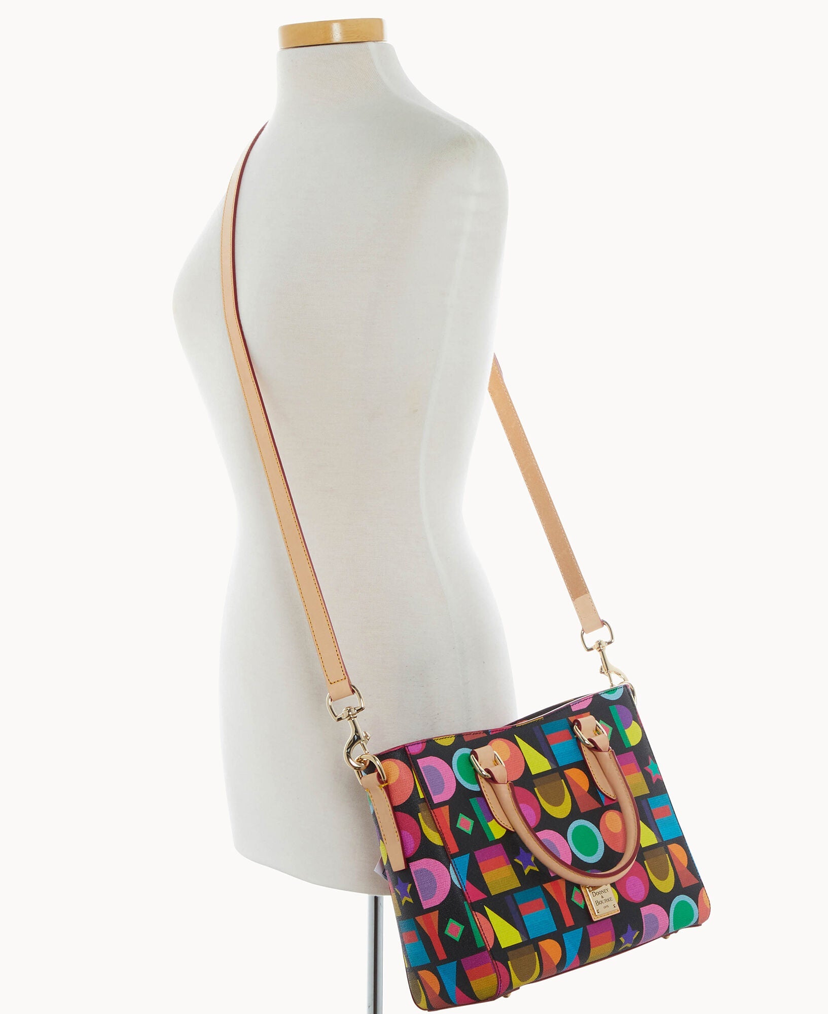 Art Deco Top Handle Tote