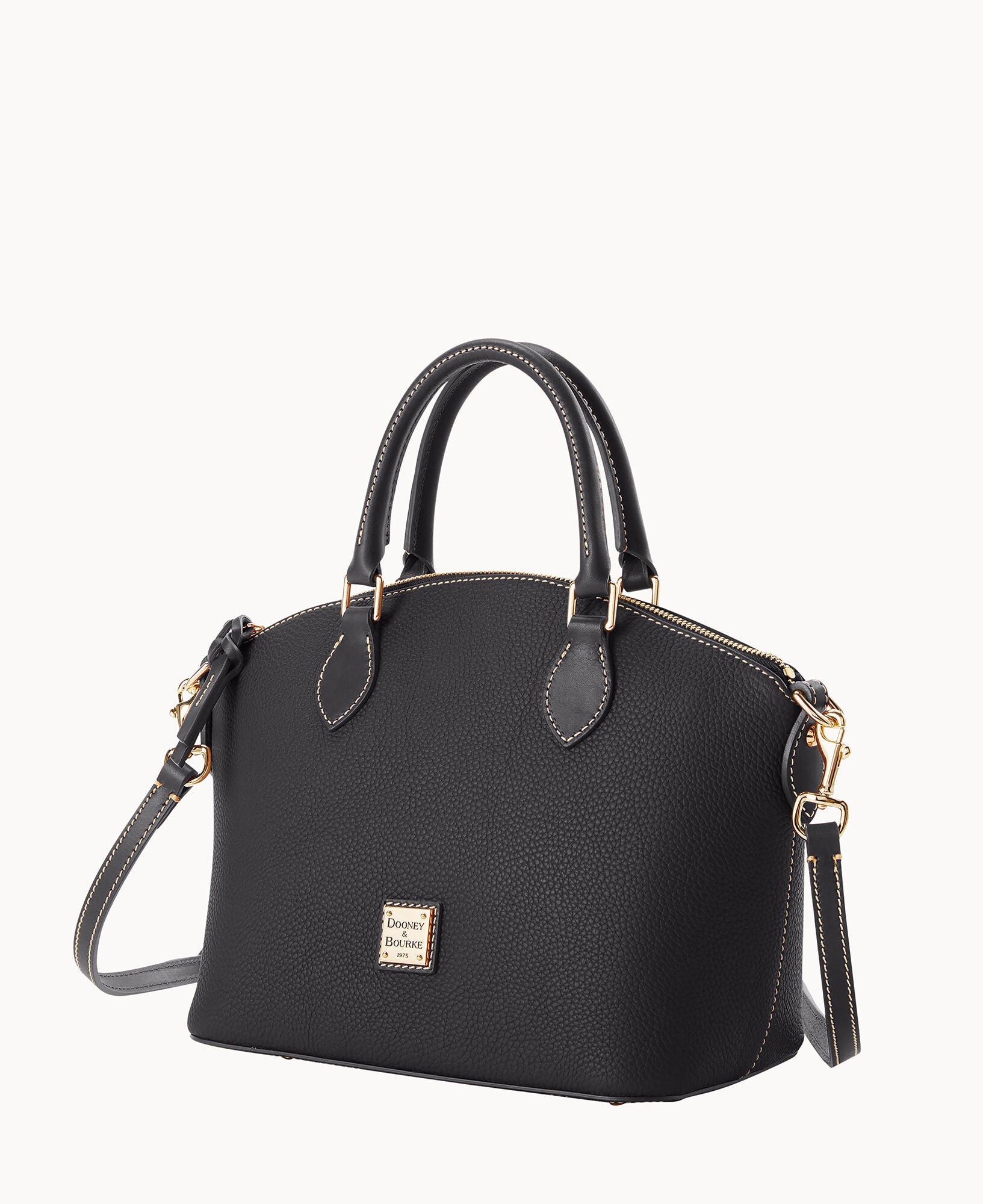 Pebble Grain Geena Satchel