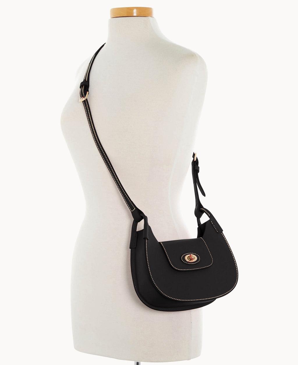 Sweety Leather Crossbody Hobo