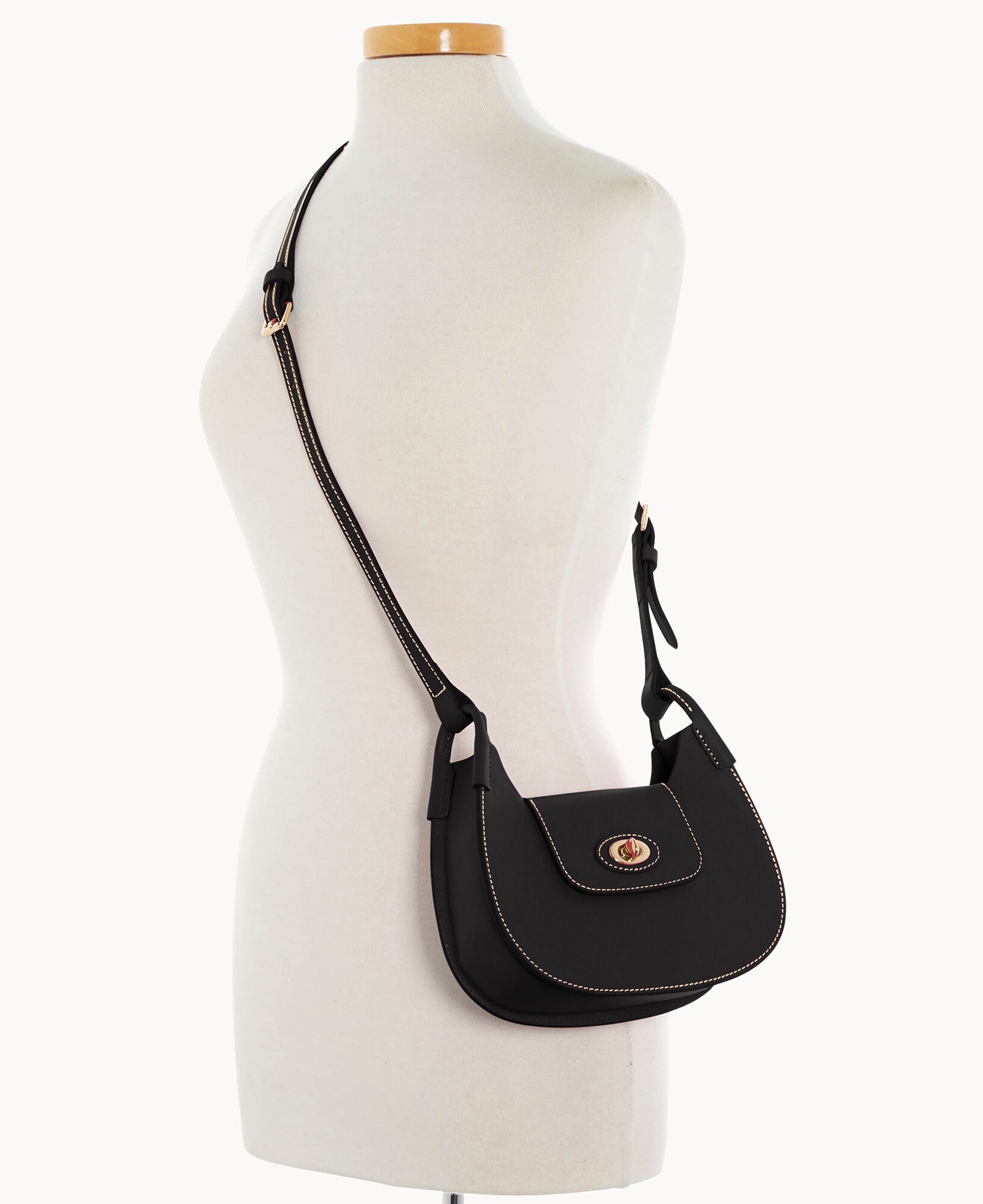 Sweety Leather Crossbody Hobo