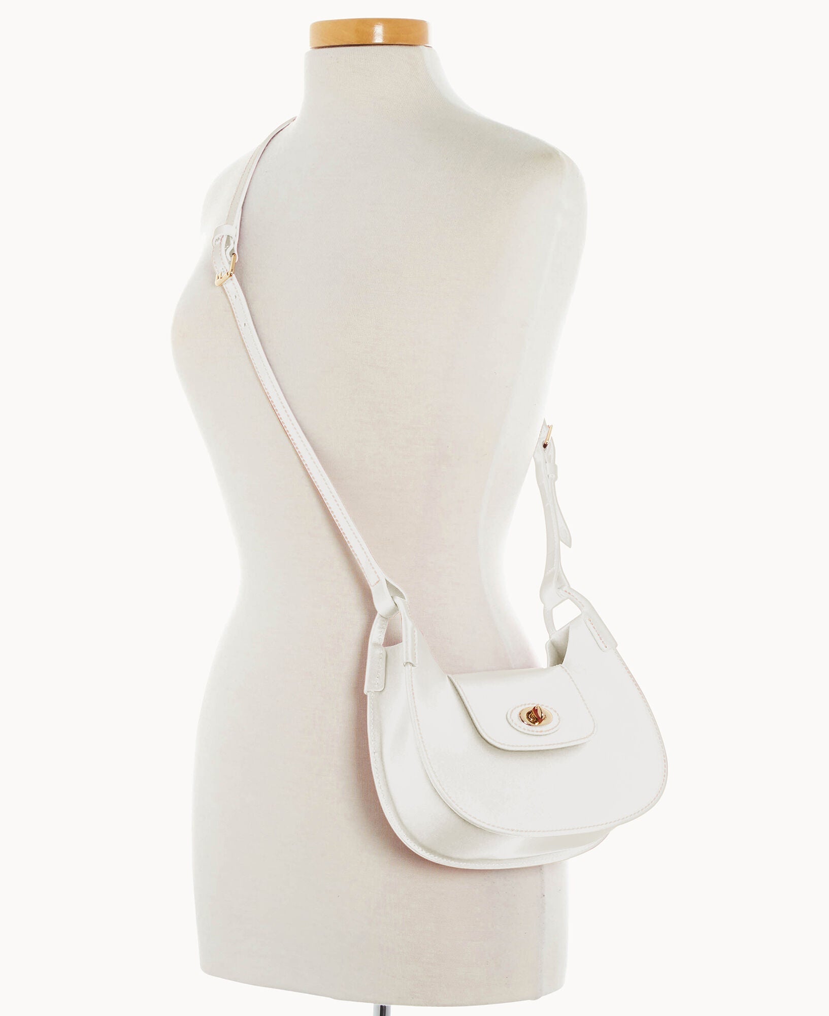 Sweety Leather Crossbody Hobo