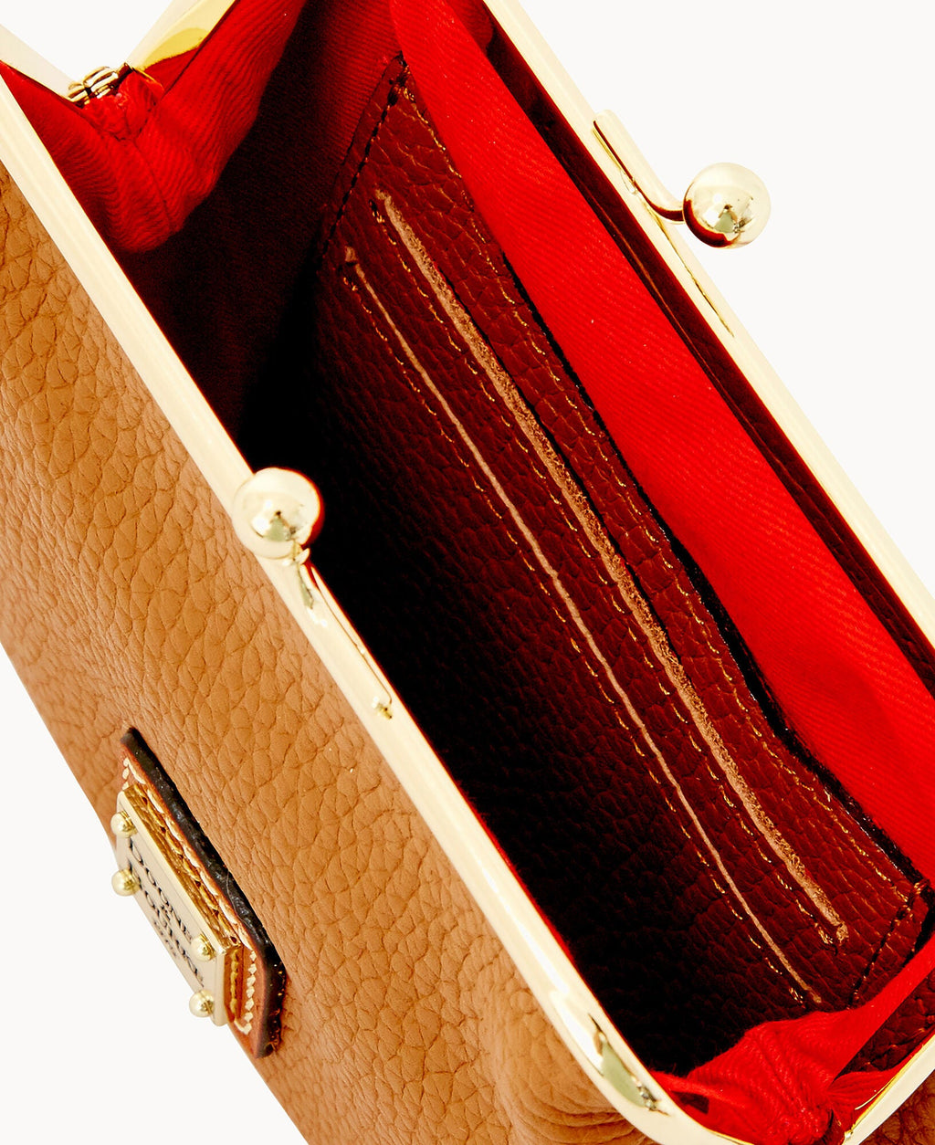 Pebble Grain Large Framed Purse