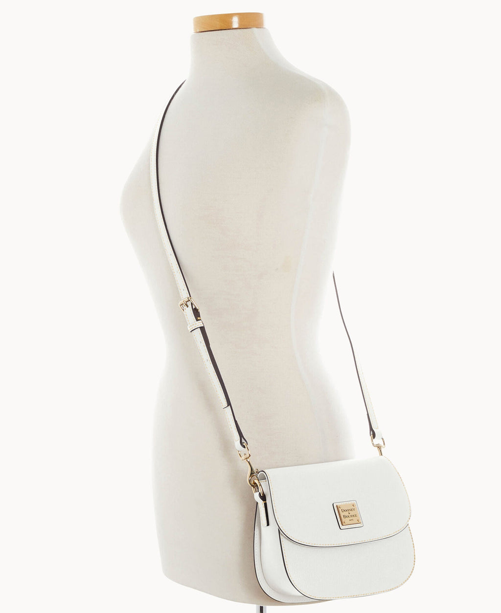 Saffiano Saddle Bag