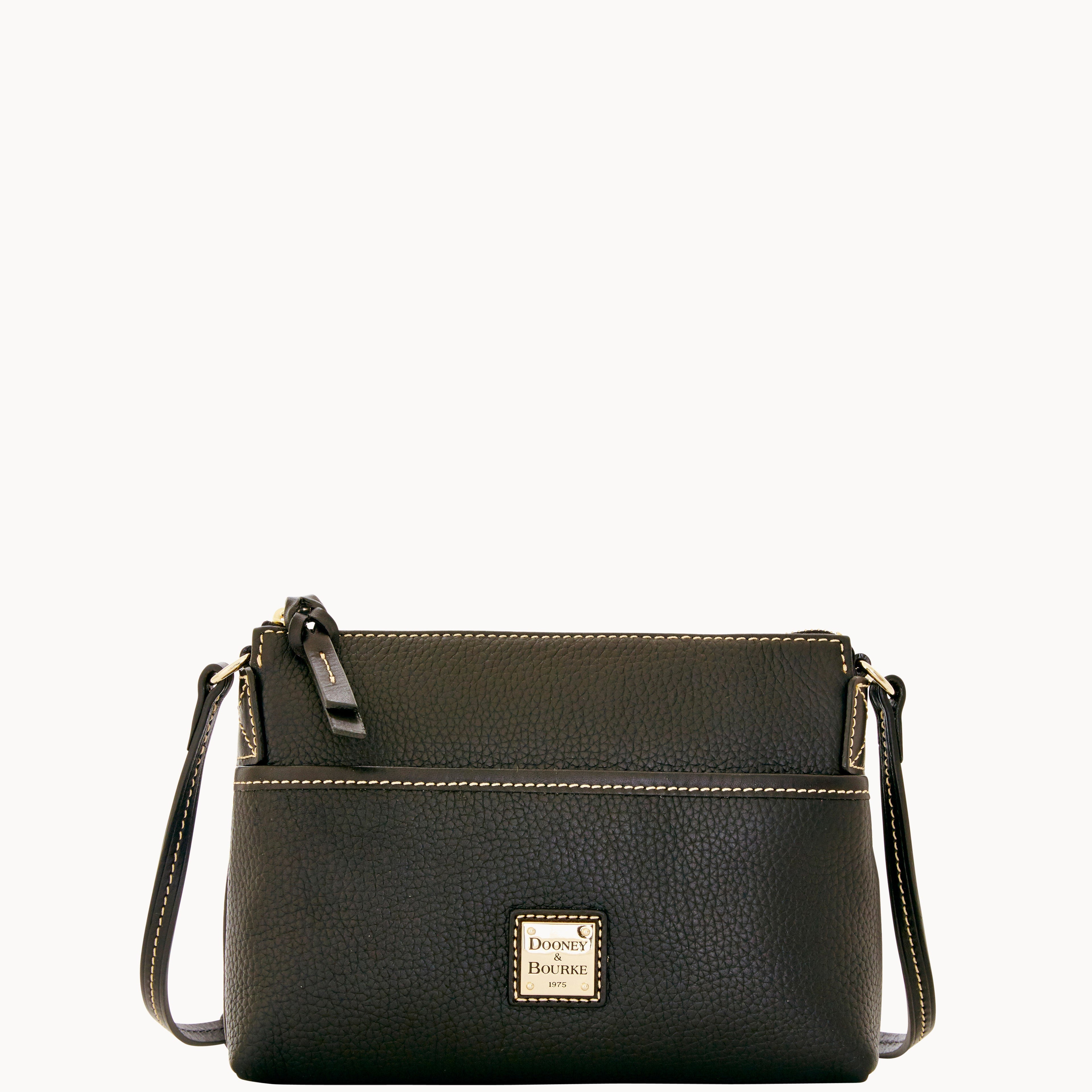 Pebble Grain Ginger Crossbody