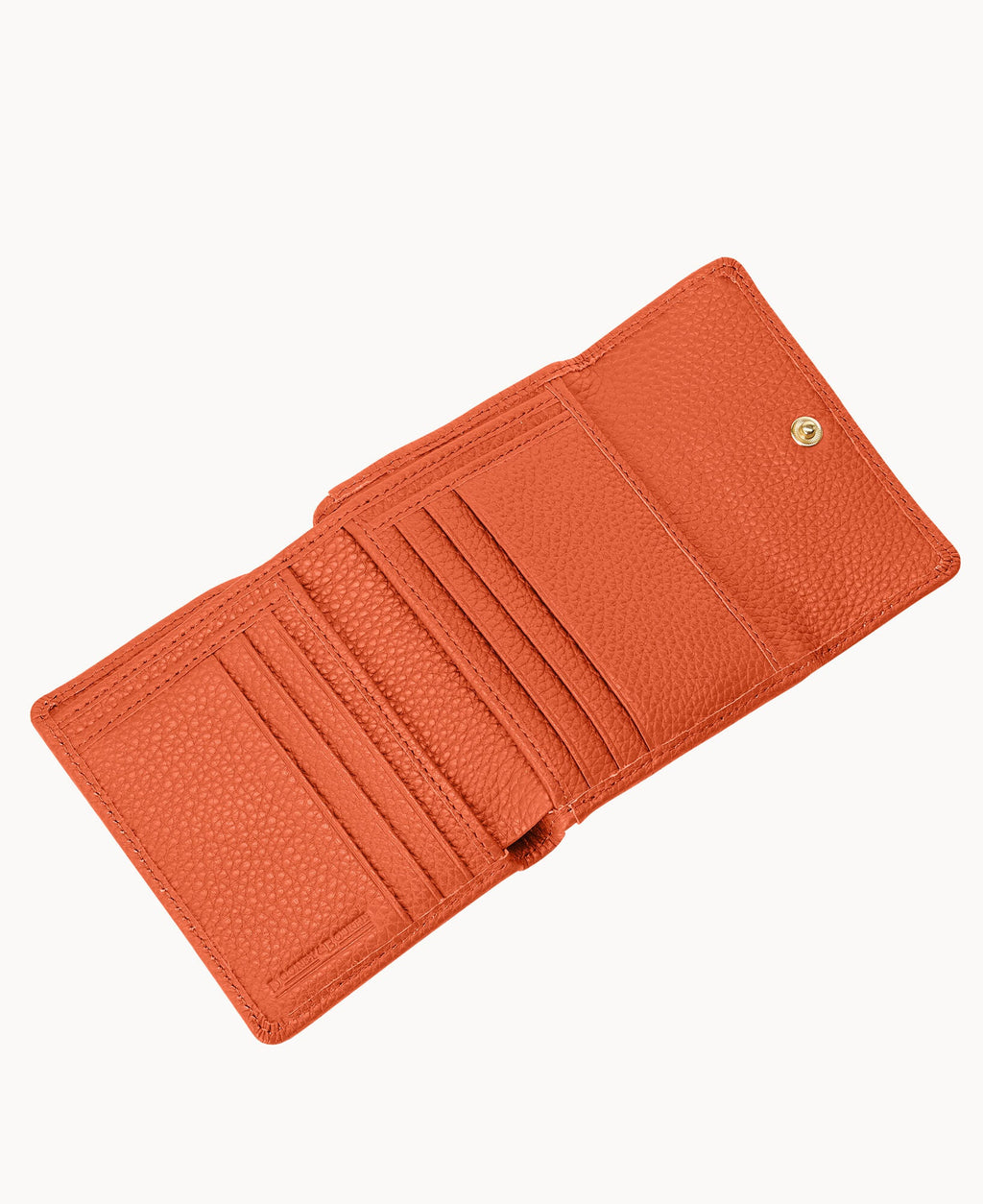 Pebble Grain Small Flap Wallet