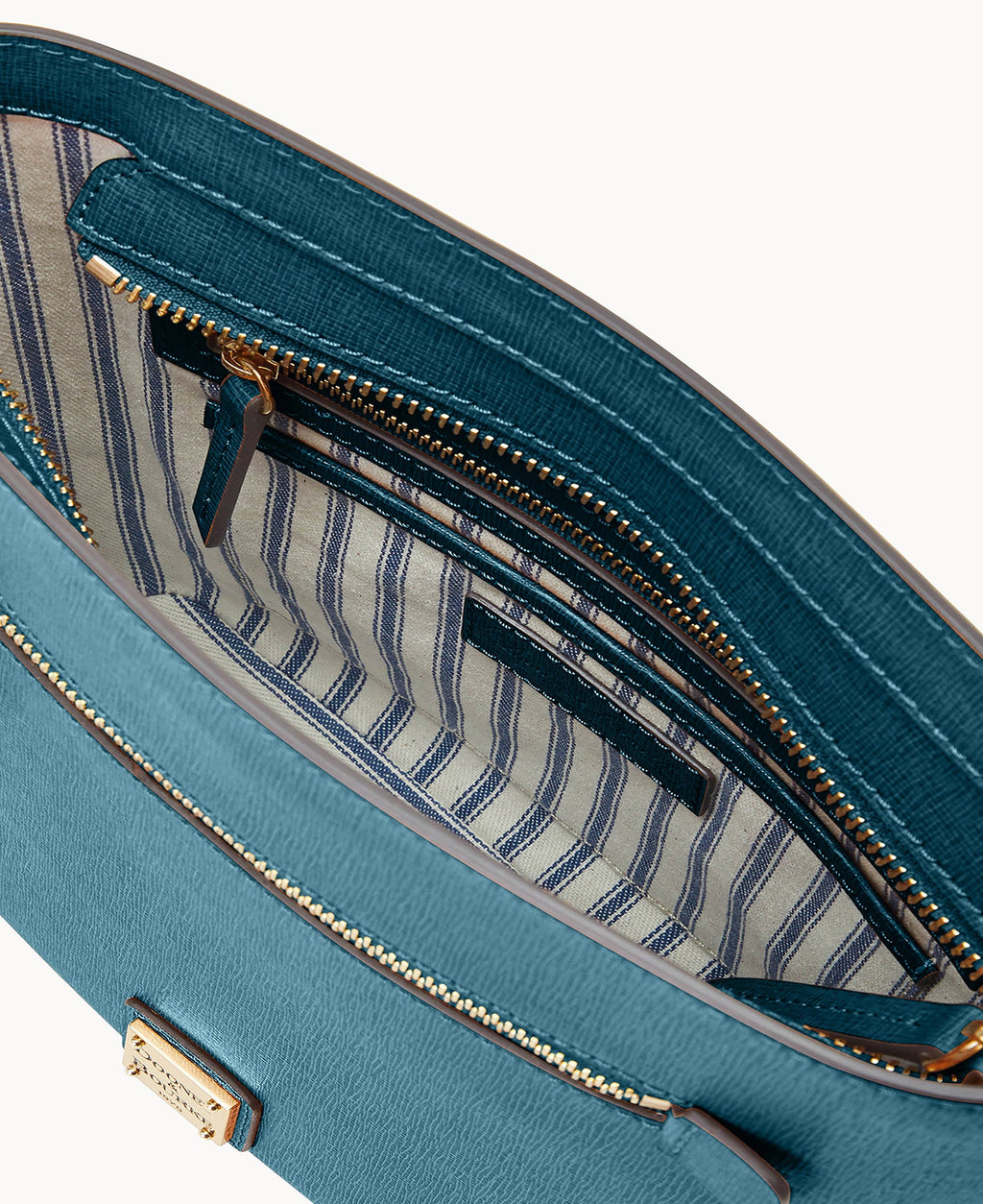 Saffiano Zip Crossbody