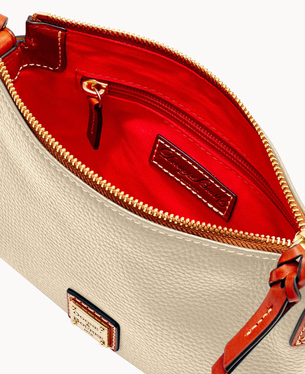 Pebble Grain Crossbody Pouchette