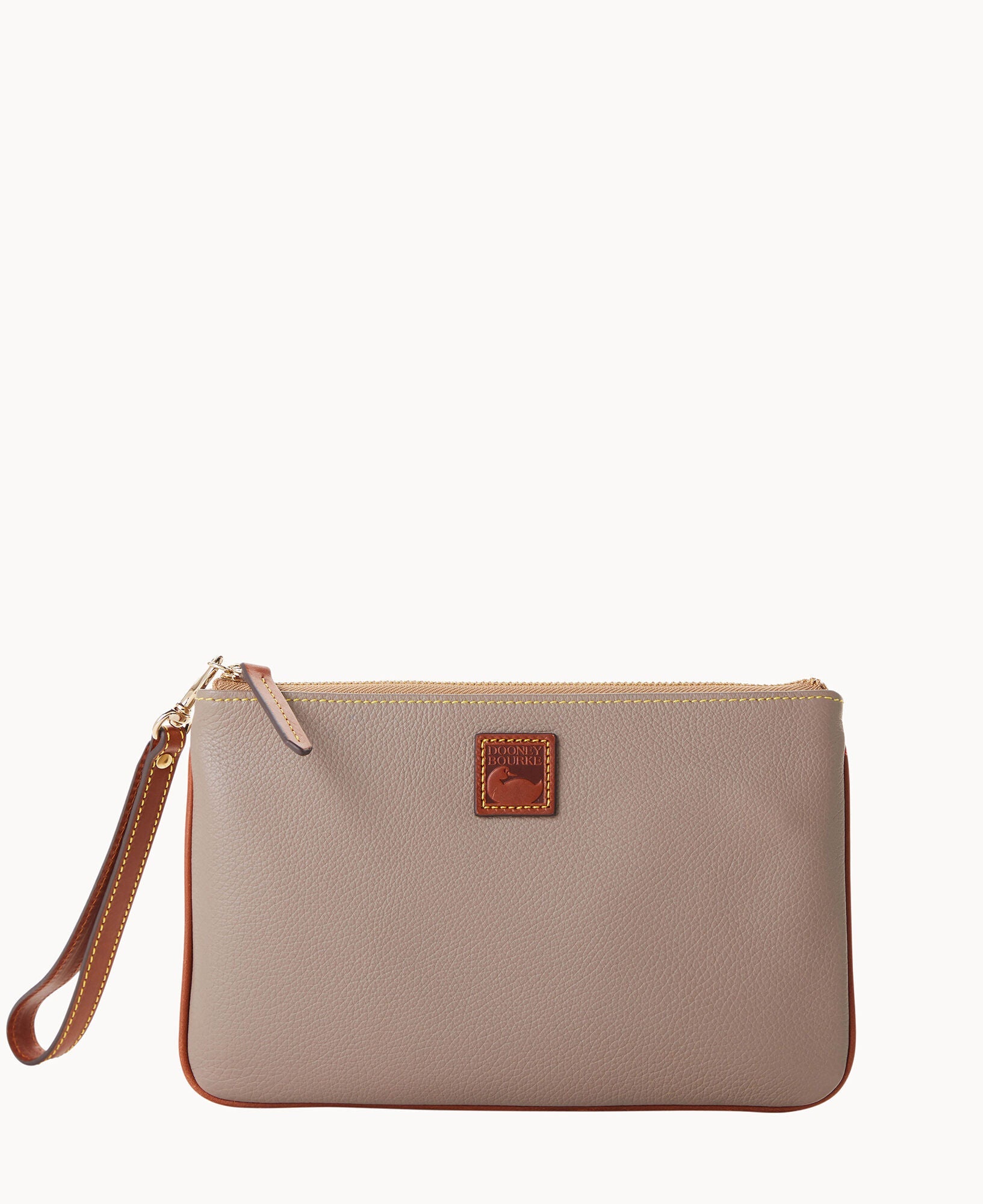 Pebble Grain Large Wristlet
