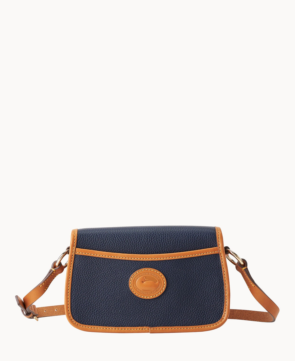 Pebble Grain Turnlock Crossbody 22
