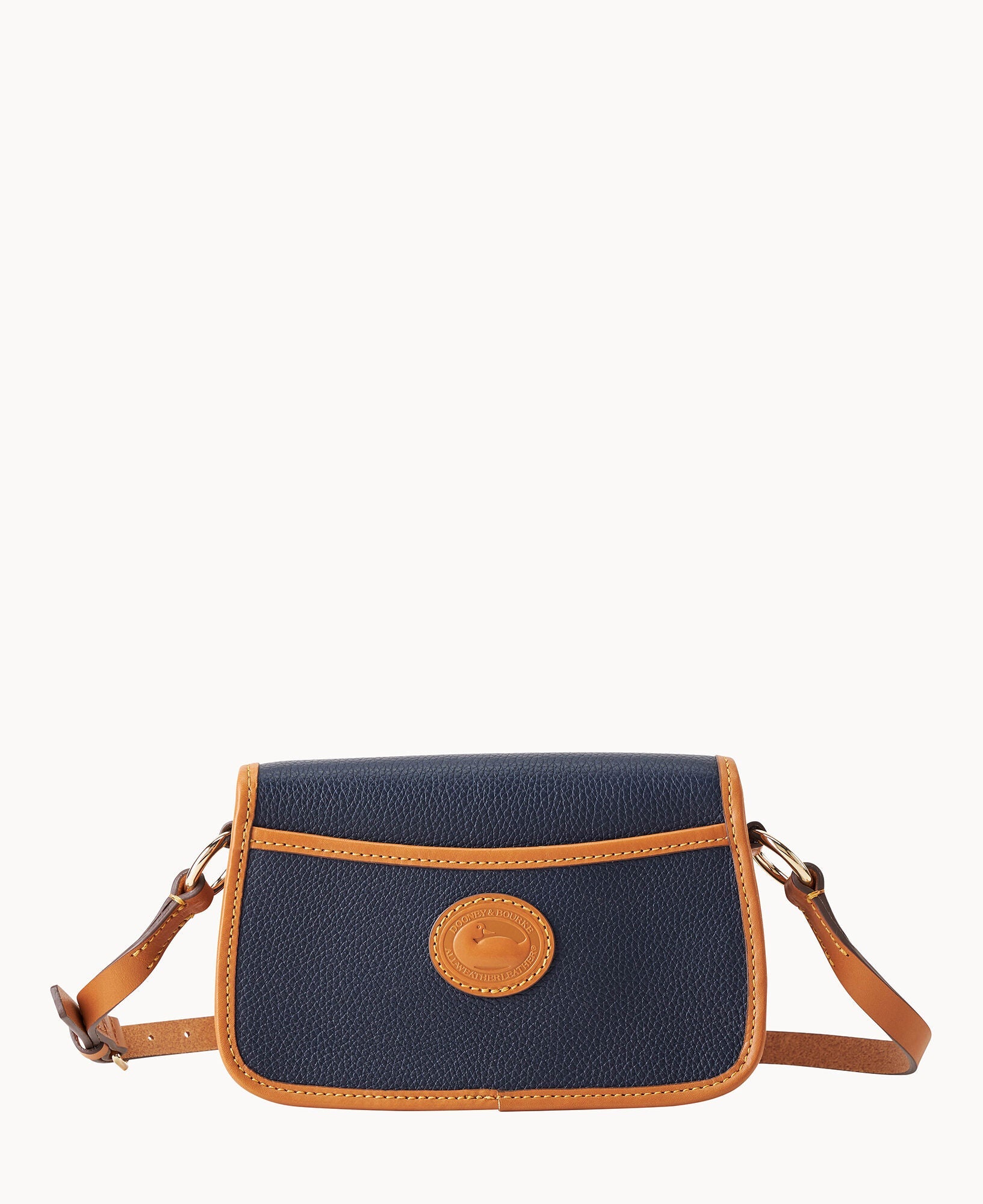 Pebble Grain Turnlock Crossbody 22