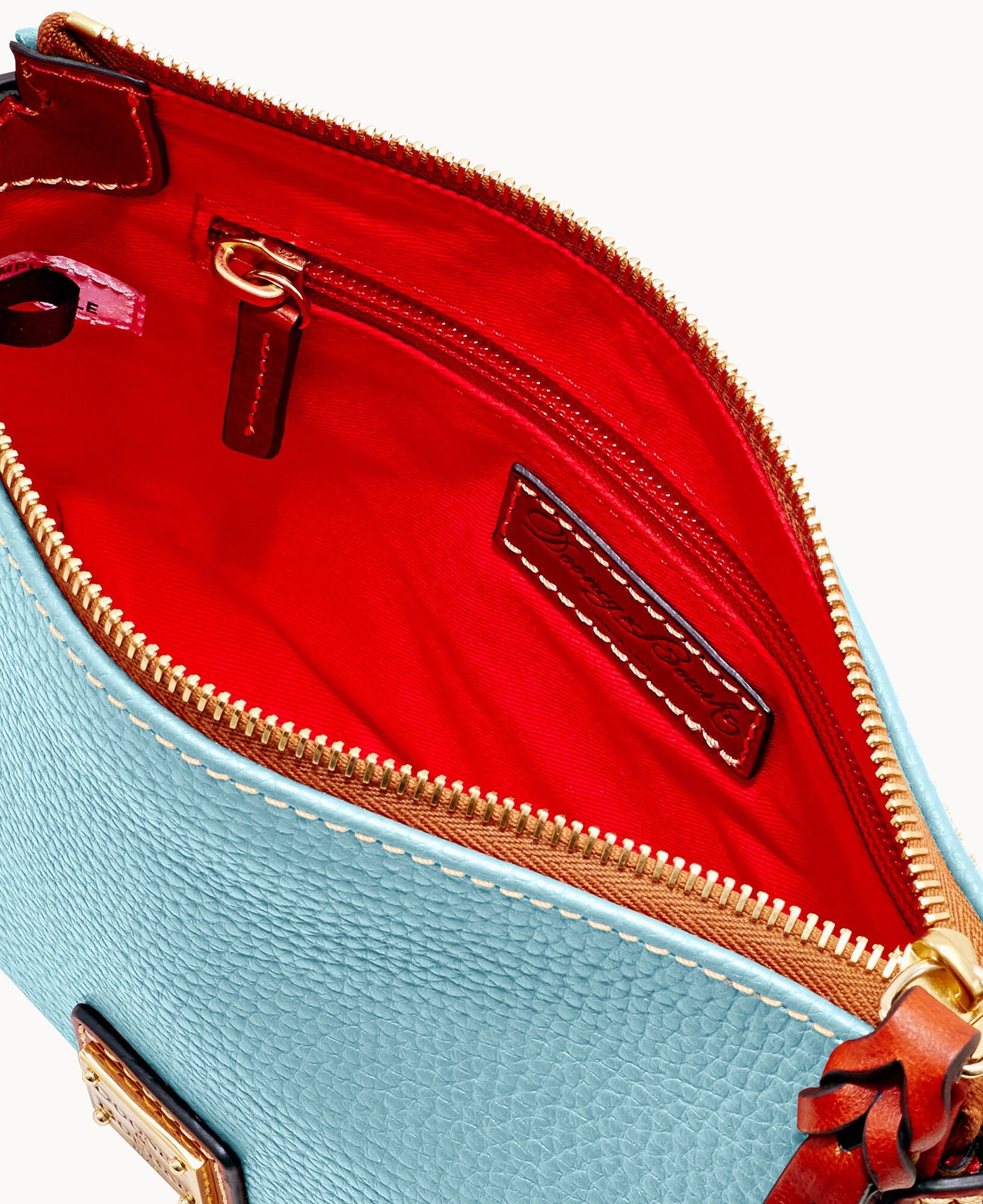 Pebble Grain Crossbody Pouchette