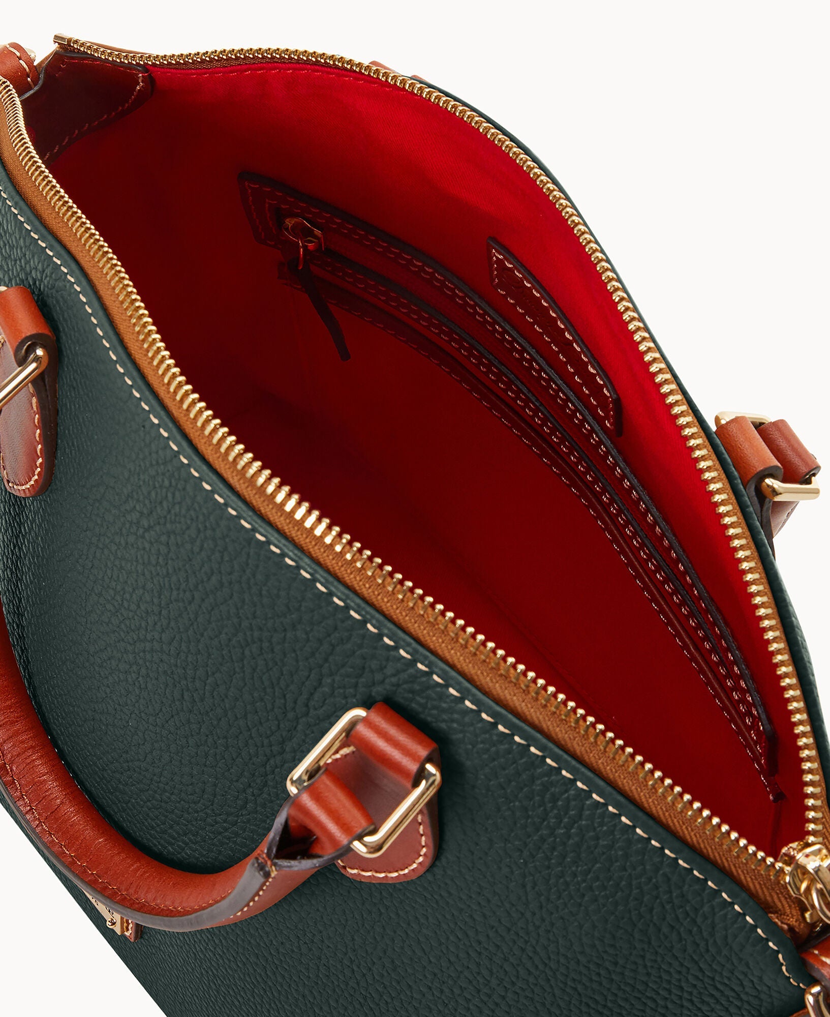 Pebble Grain Geena Satchel