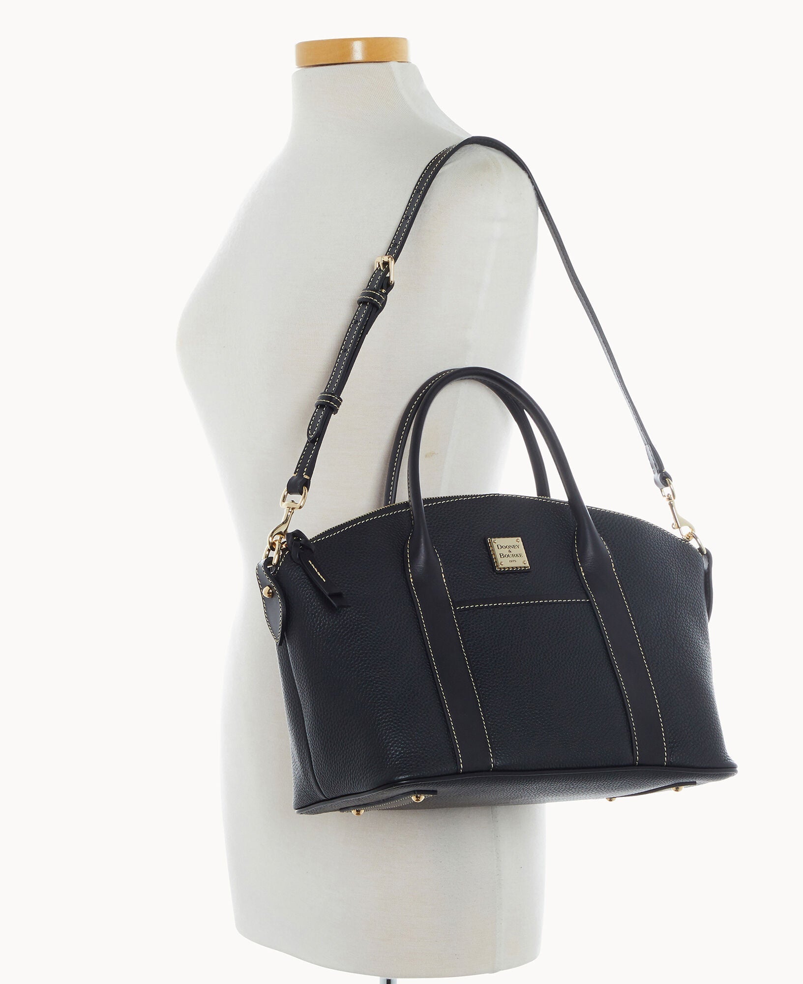 Pebble Grain Madeline Satchel