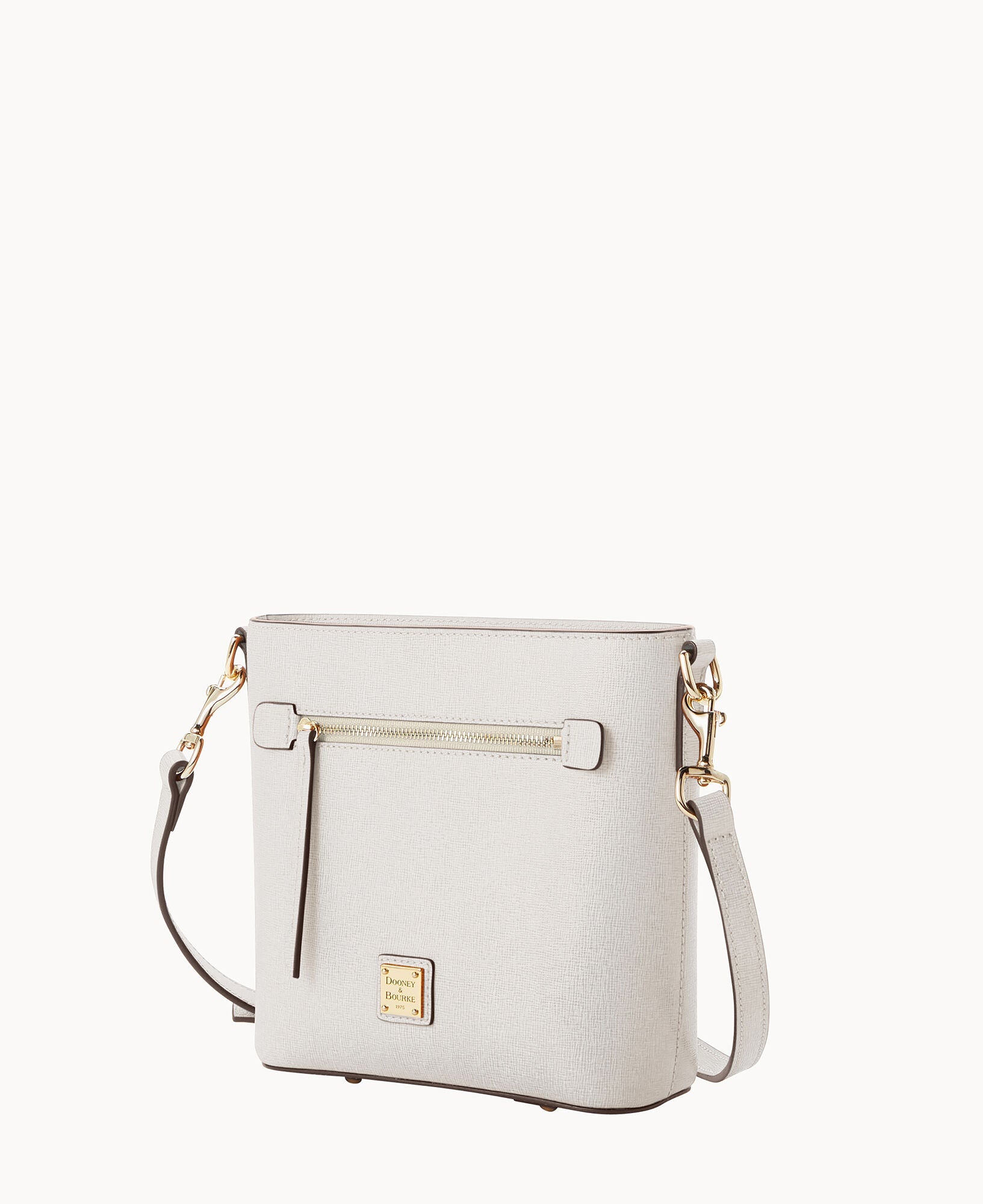 Saffiano Small Zip Crossbody
