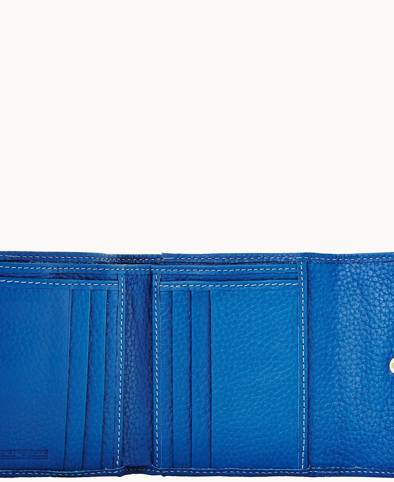 Pebble Grain Small Flap Wallet