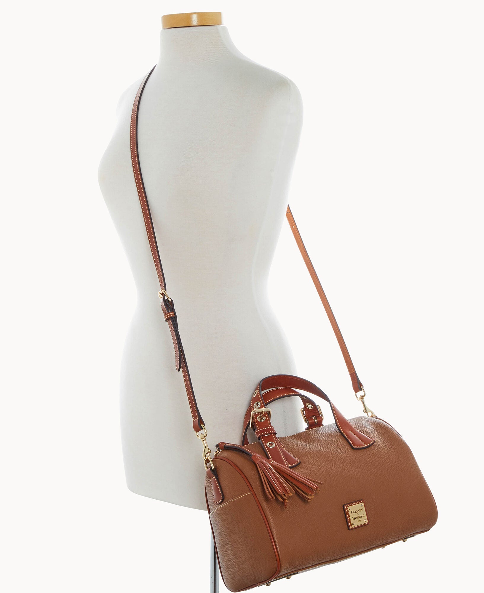 Pebble Grain Kendra Satchel