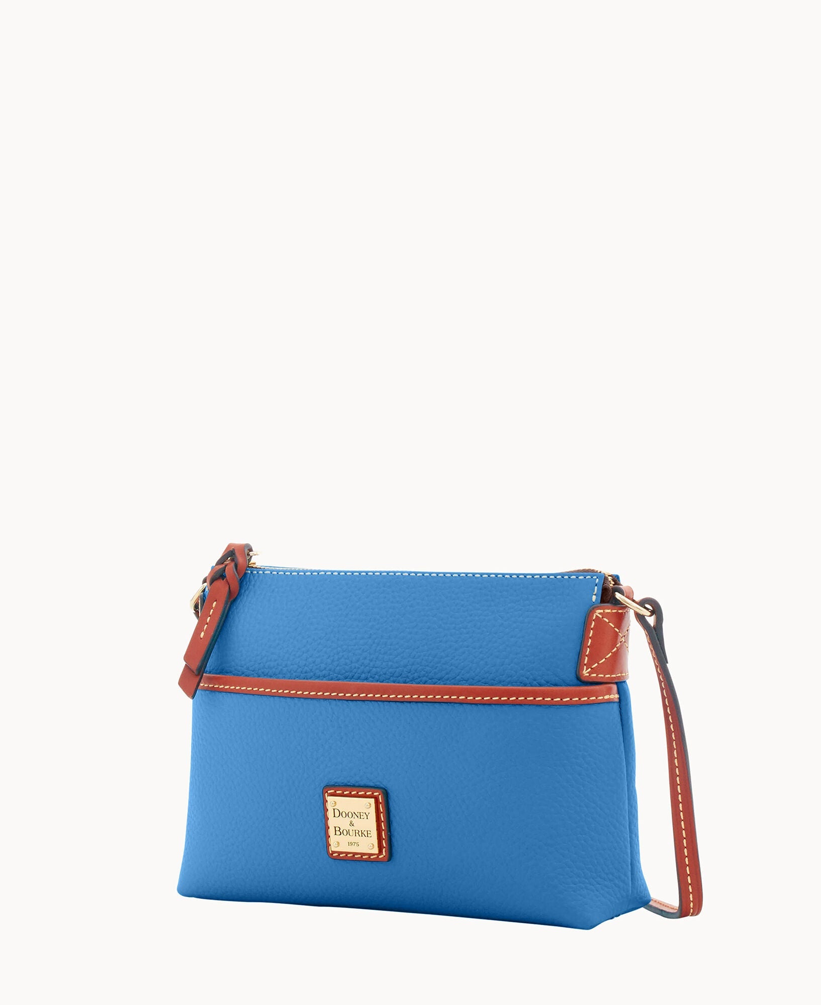 Pebble Grain Ginger Crossbody