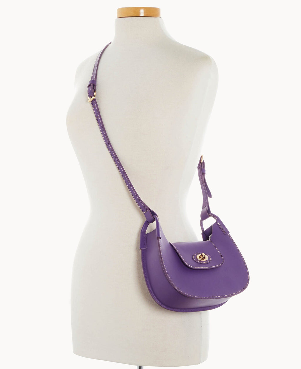 Sweety Leather Crossbody Hobo