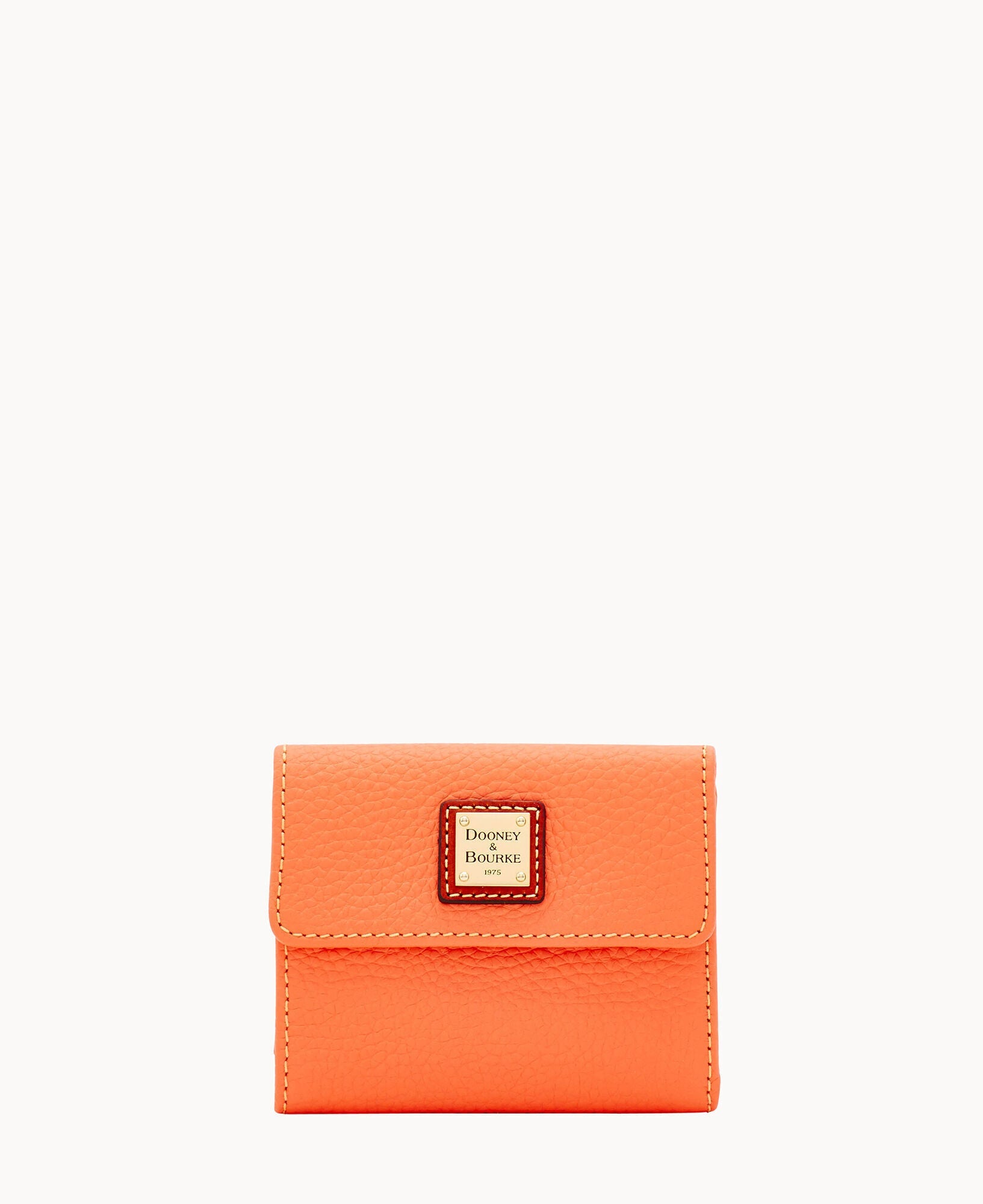 Pebble Grain Small Flap Wallet