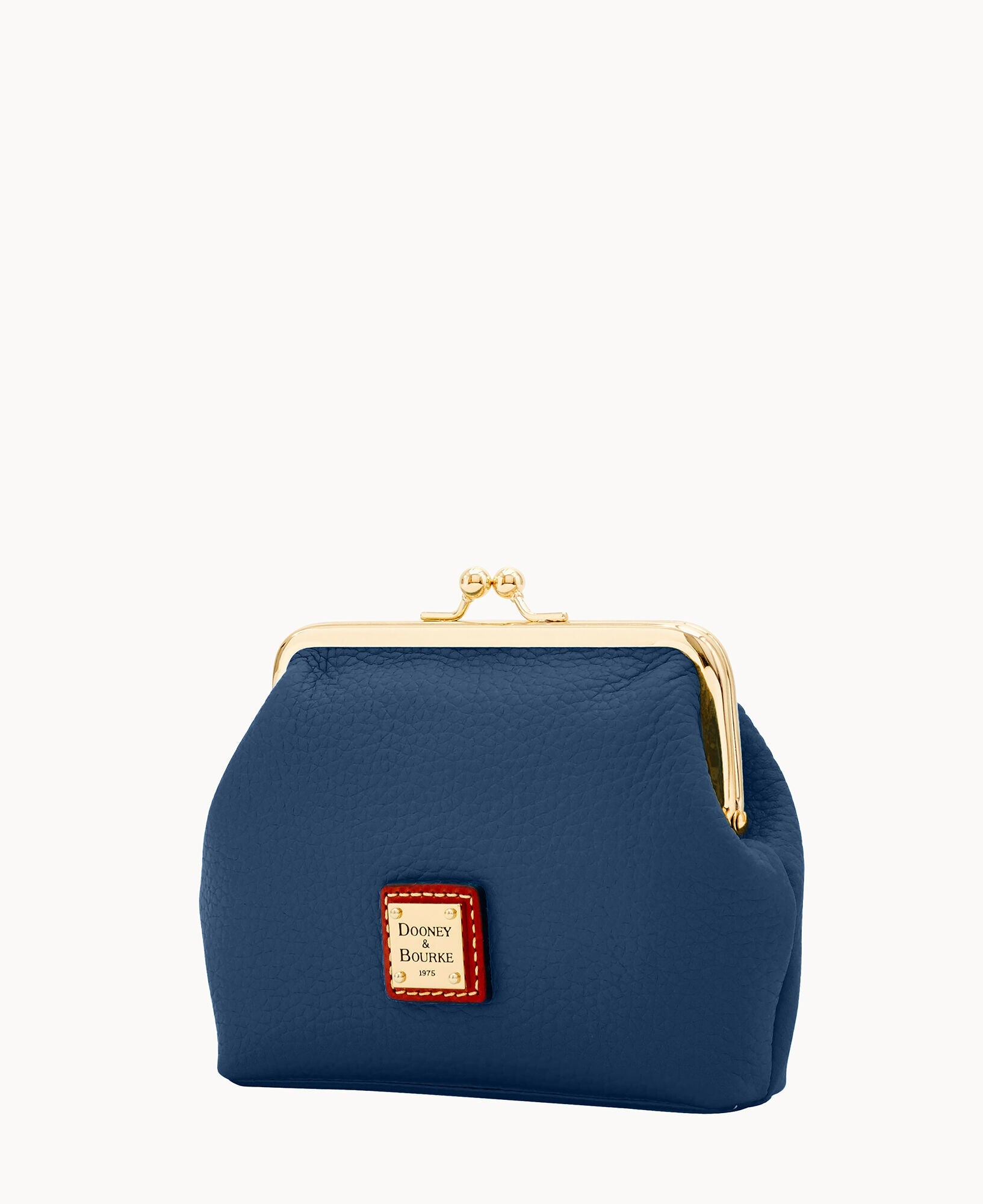 Pebble Grain Large Framed Purse