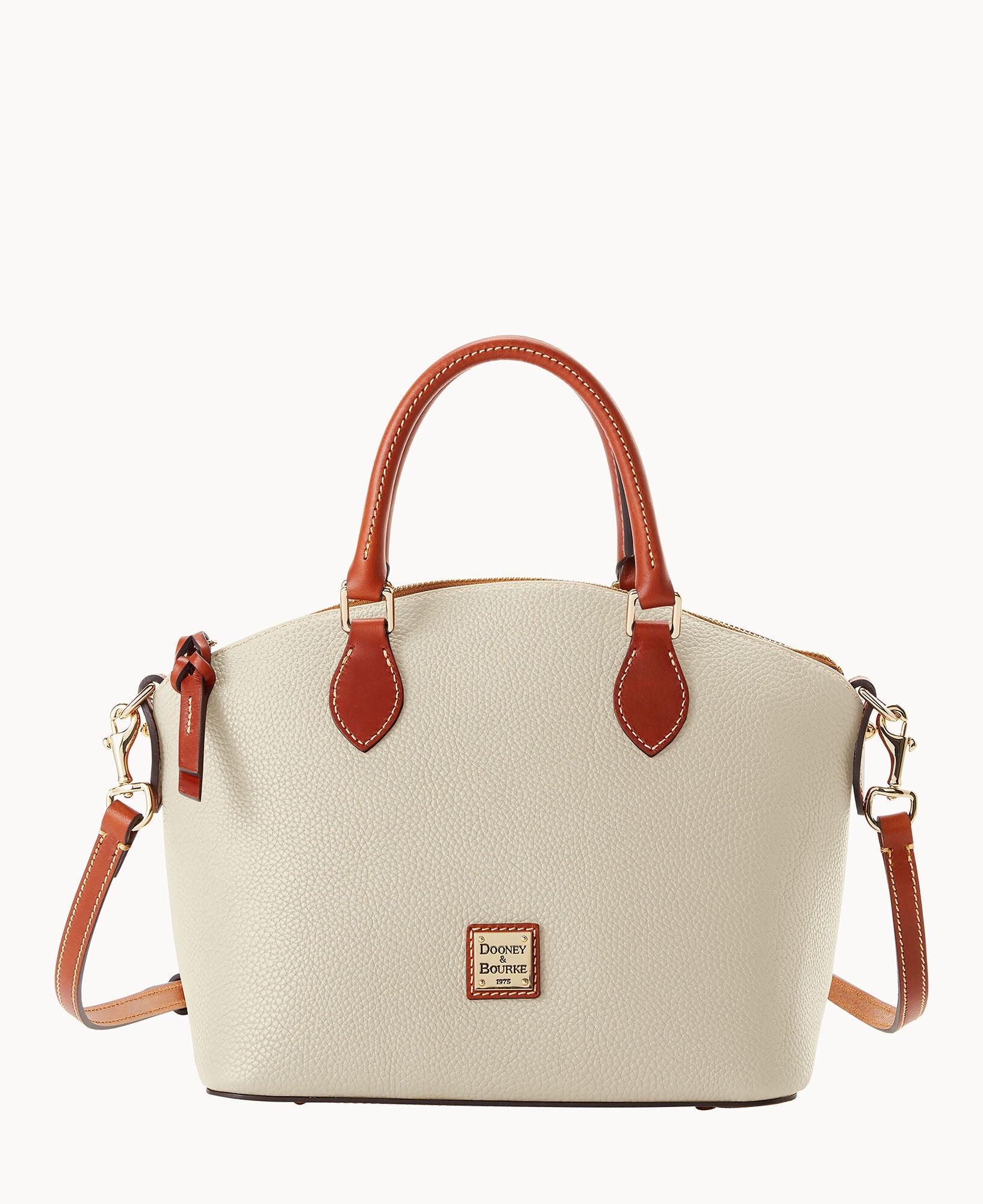 Pebble Grain Geena Satchel