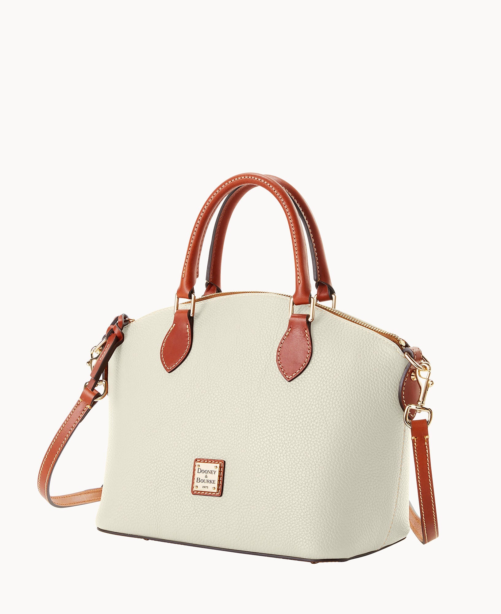 Pebble Grain Geena Satchel