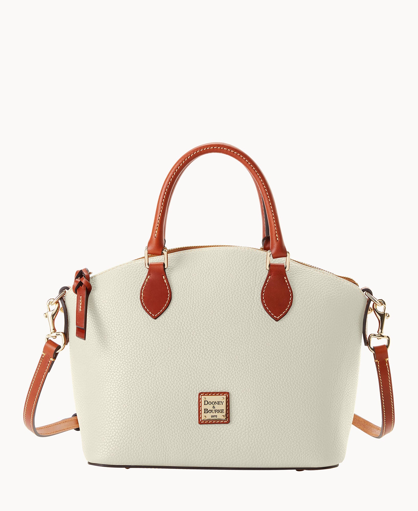 Pebble Grain Geena Satchel