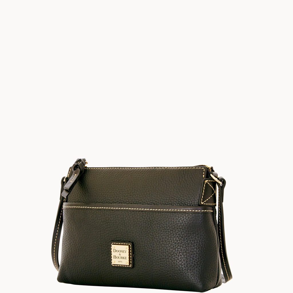 Pebble Grain Ginger Crossbody