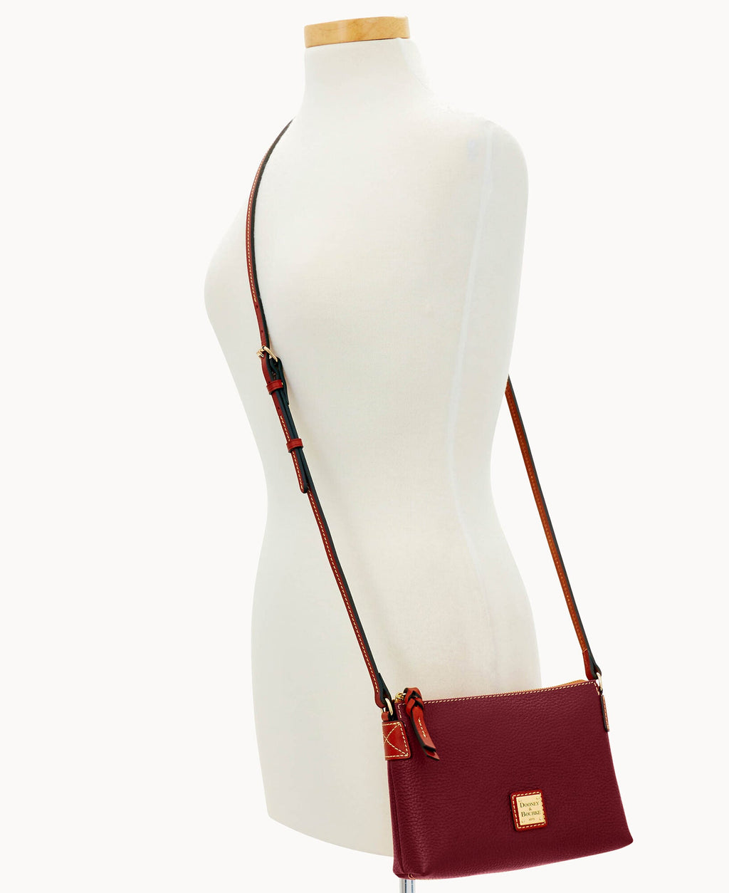 Pebble Grain Crossbody Pouchette