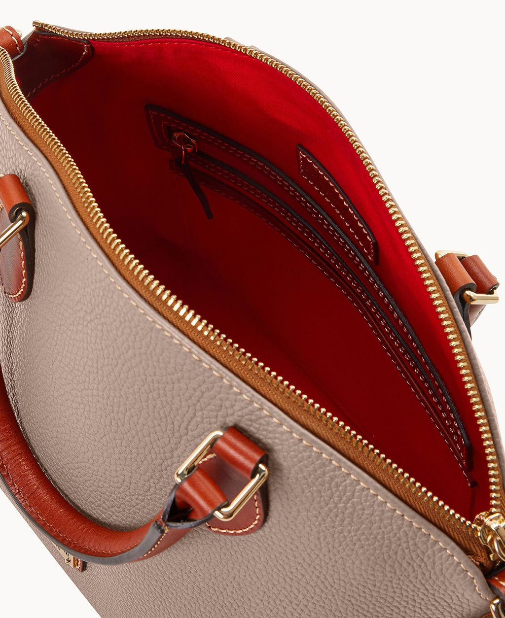 Pebble Grain Geena Satchel