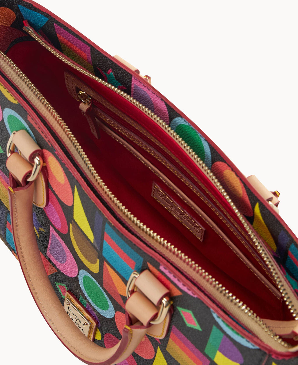 Art Deco Top Handle Tote