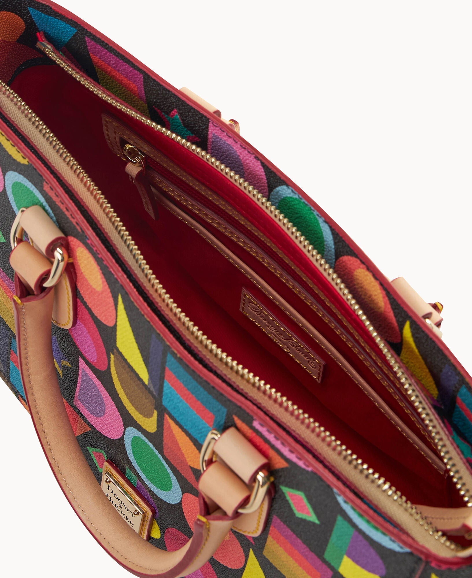 Art Deco Top Handle Tote
