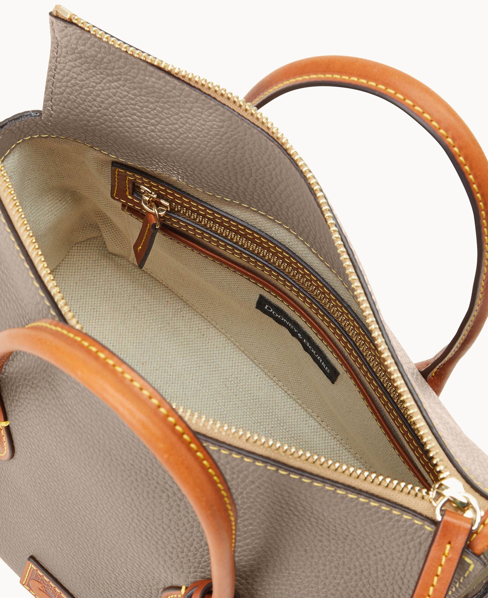 Pebble Grain Satchel