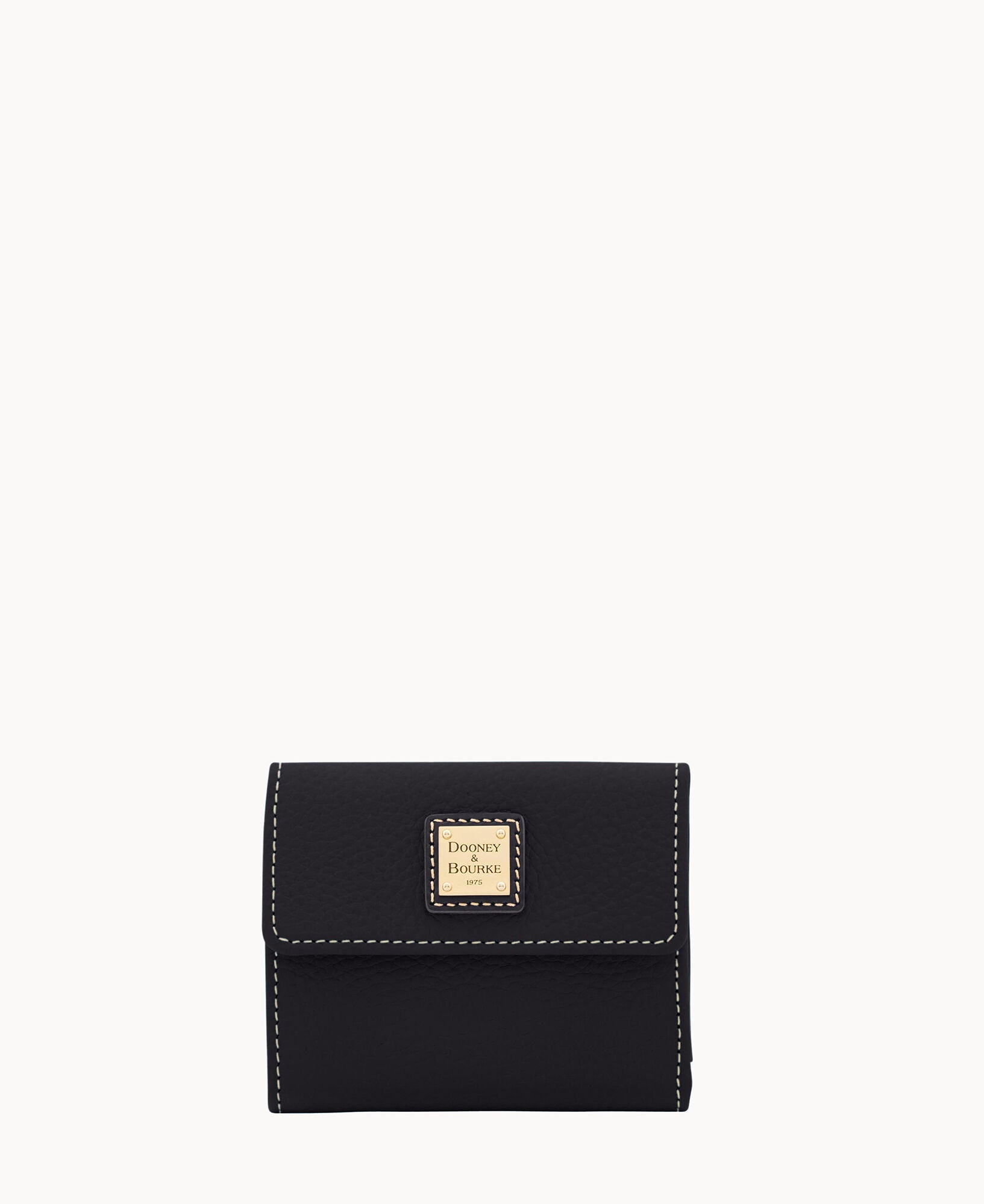 Pebble Grain Small Flap Wallet