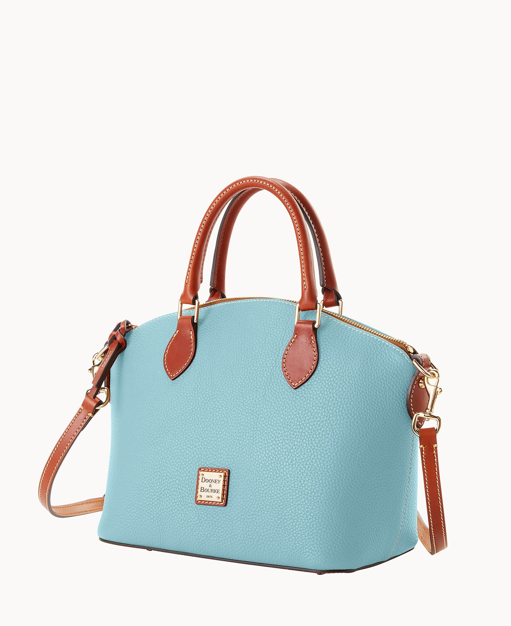 Pebble Grain Geena Satchel