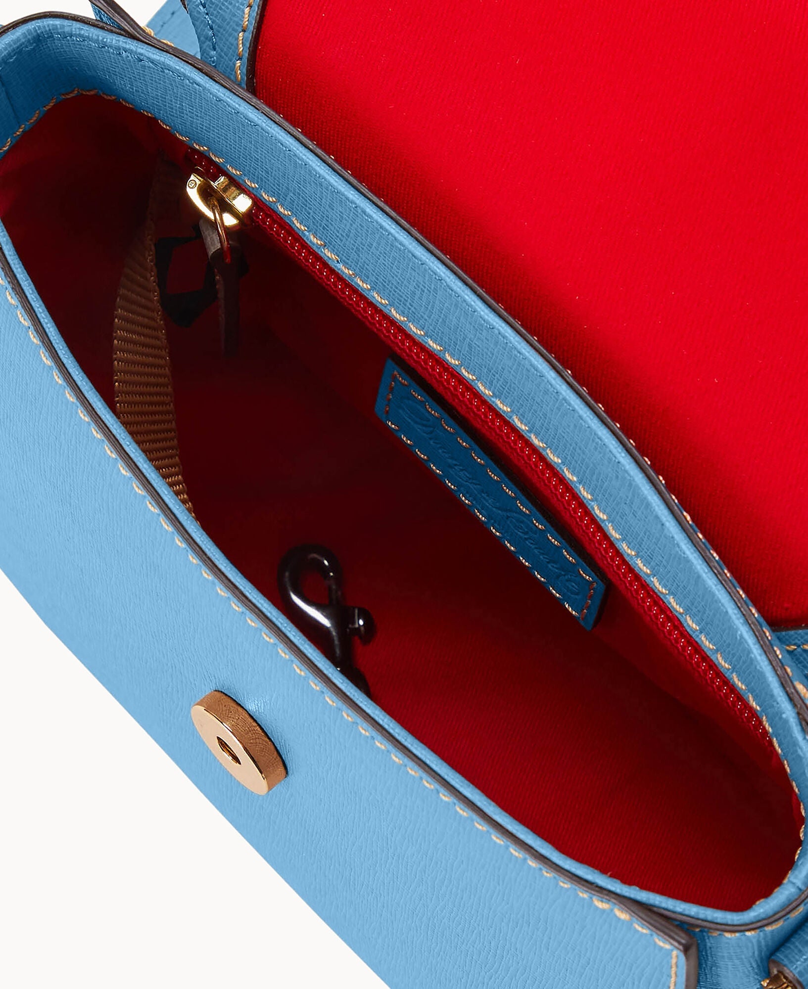 Saffiano Saddle Bag