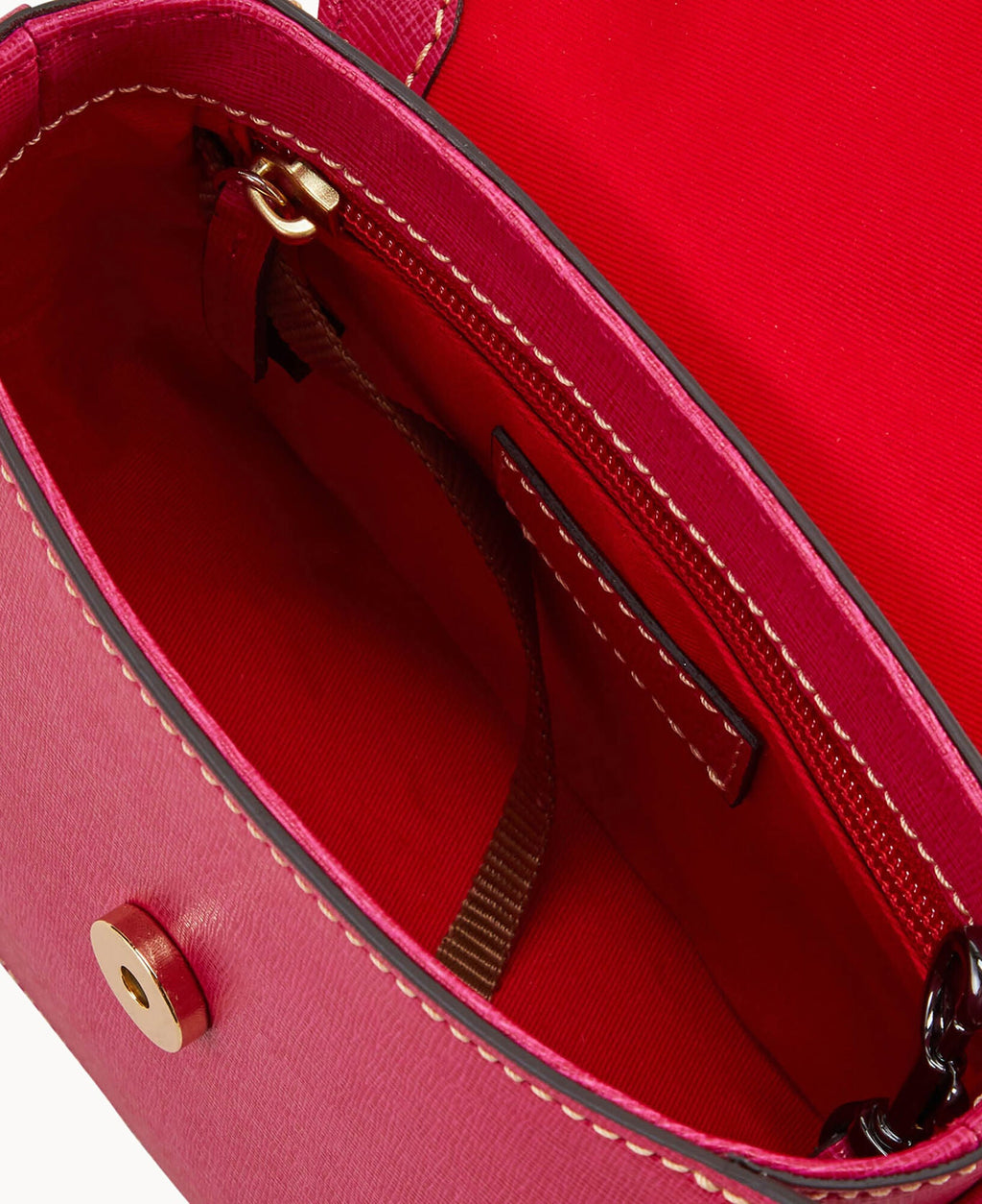 Saffiano Saddle Bag