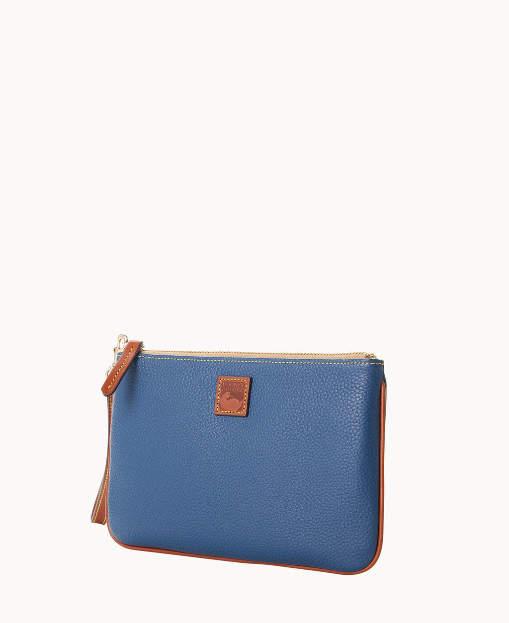 Pebble Grain Large Wristlet