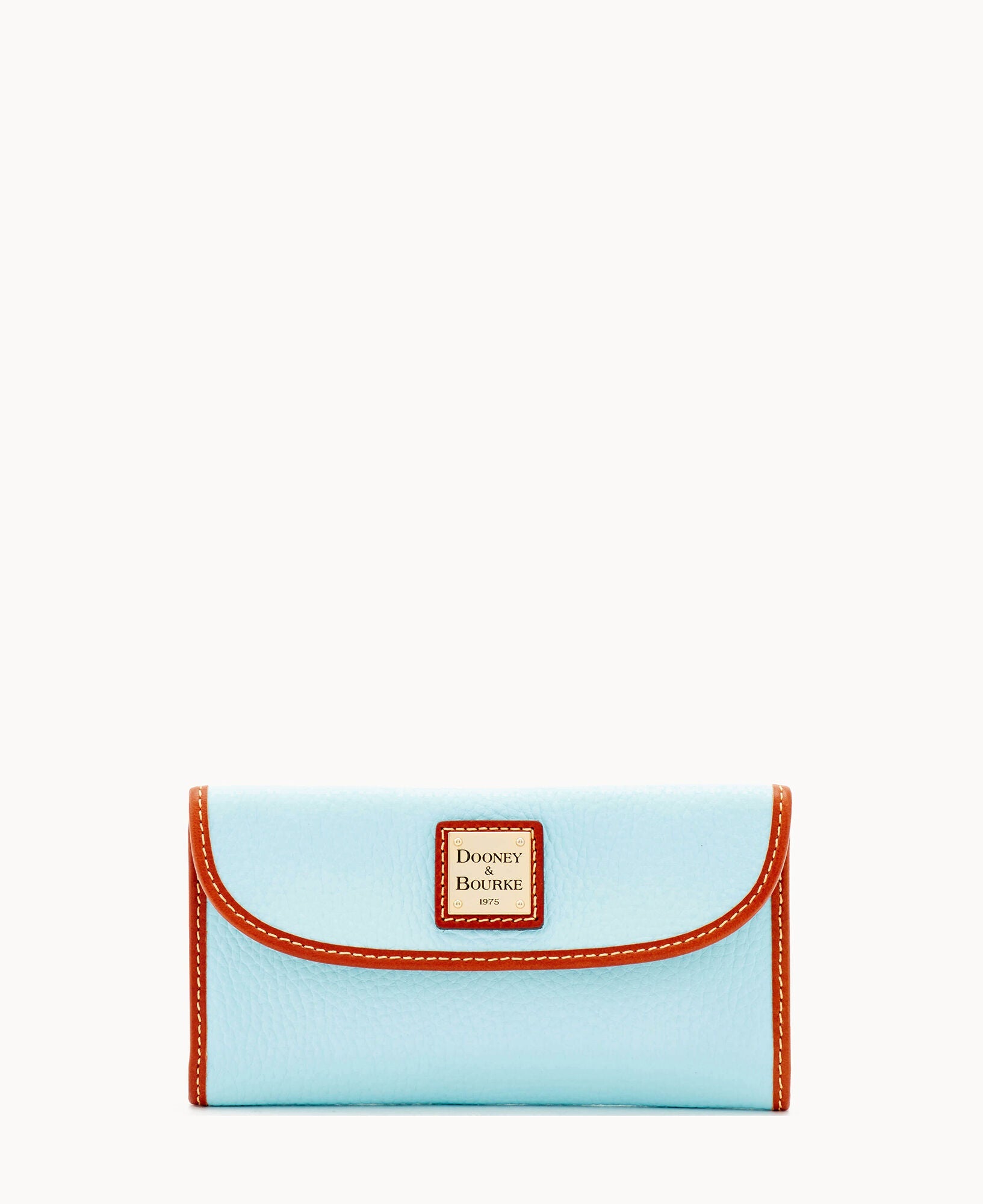 Pebble Grain Continental Clutch