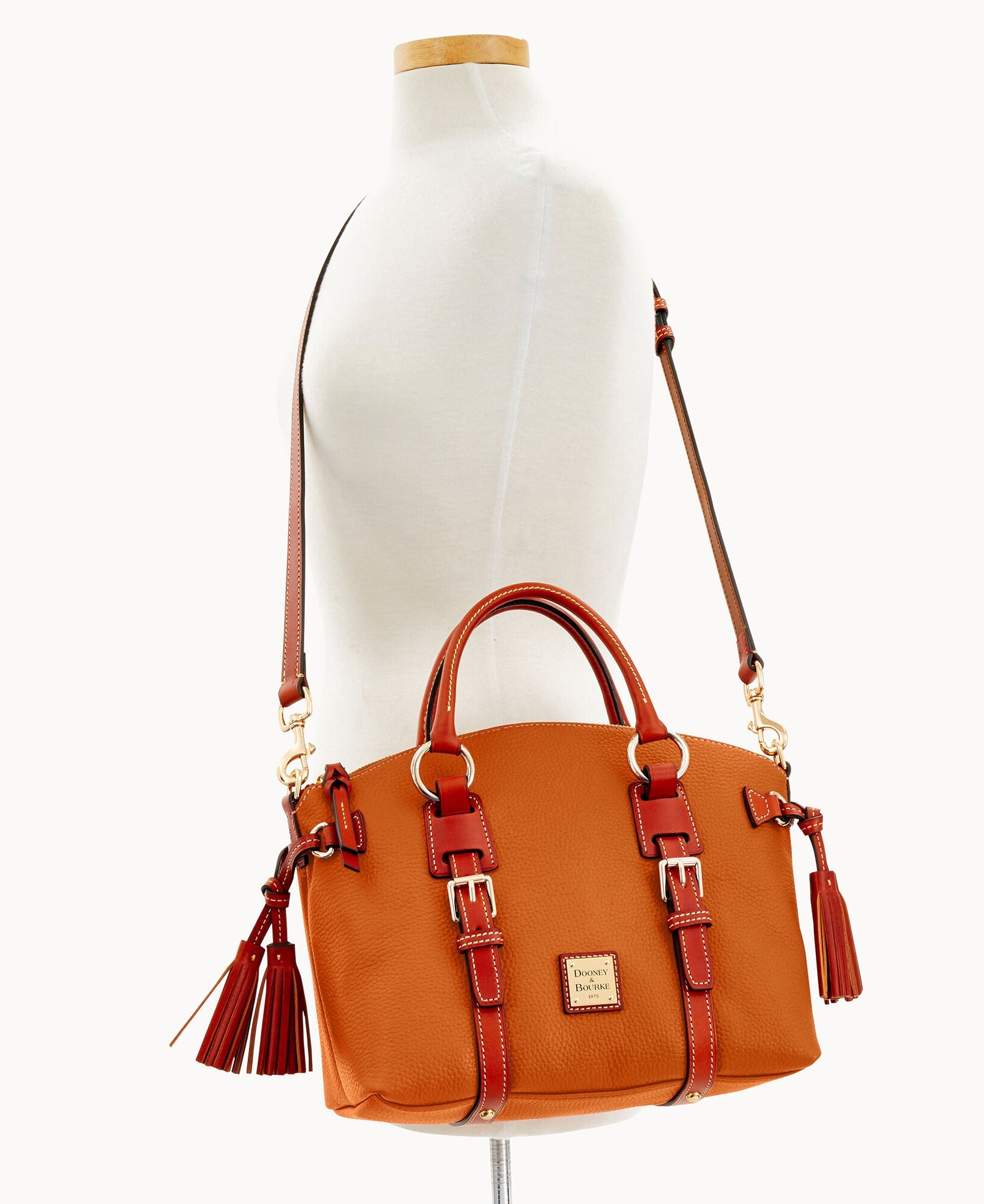 Pebble Grain Bristol Satchel