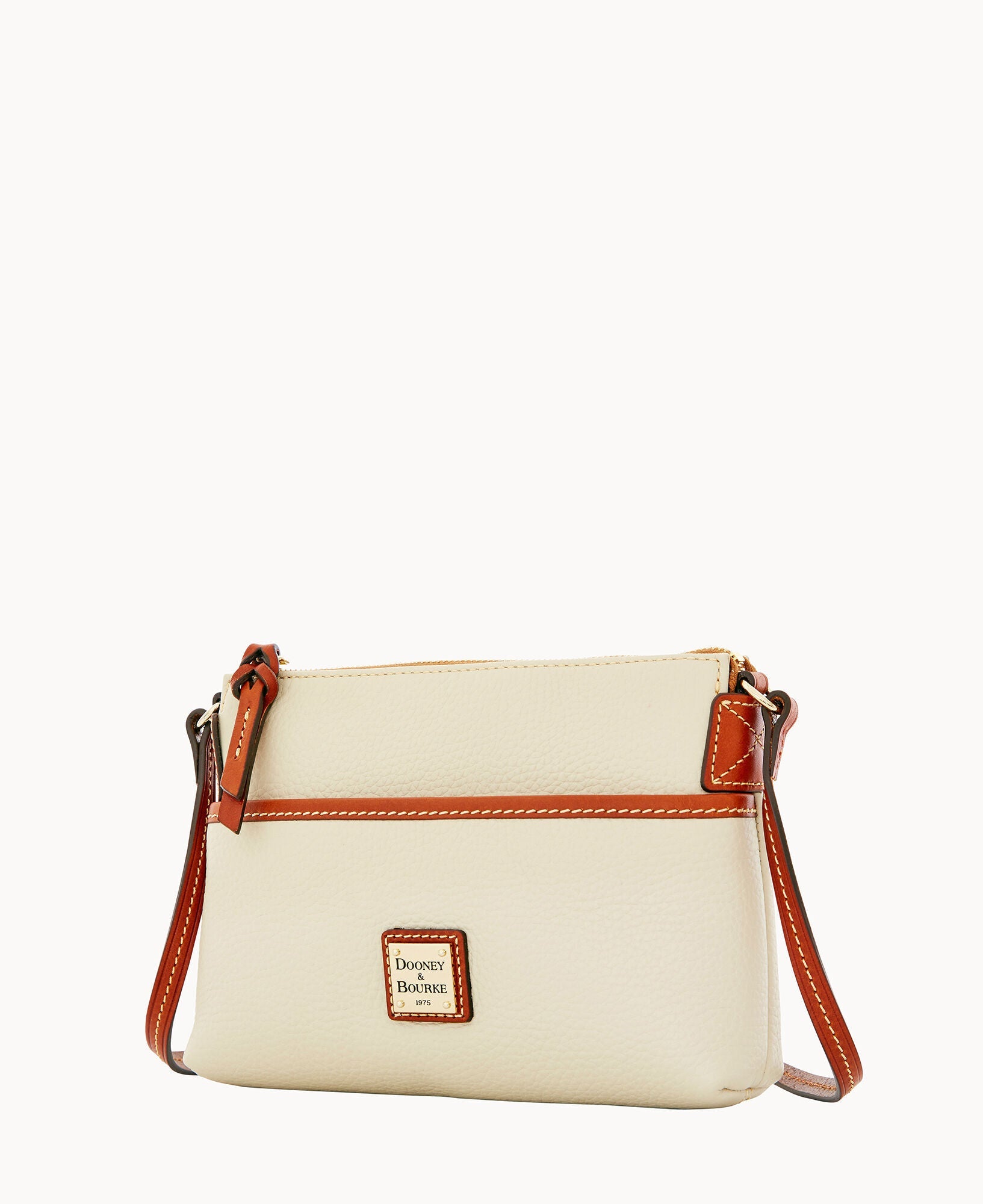 Pebble Grain Ginger Crossbody