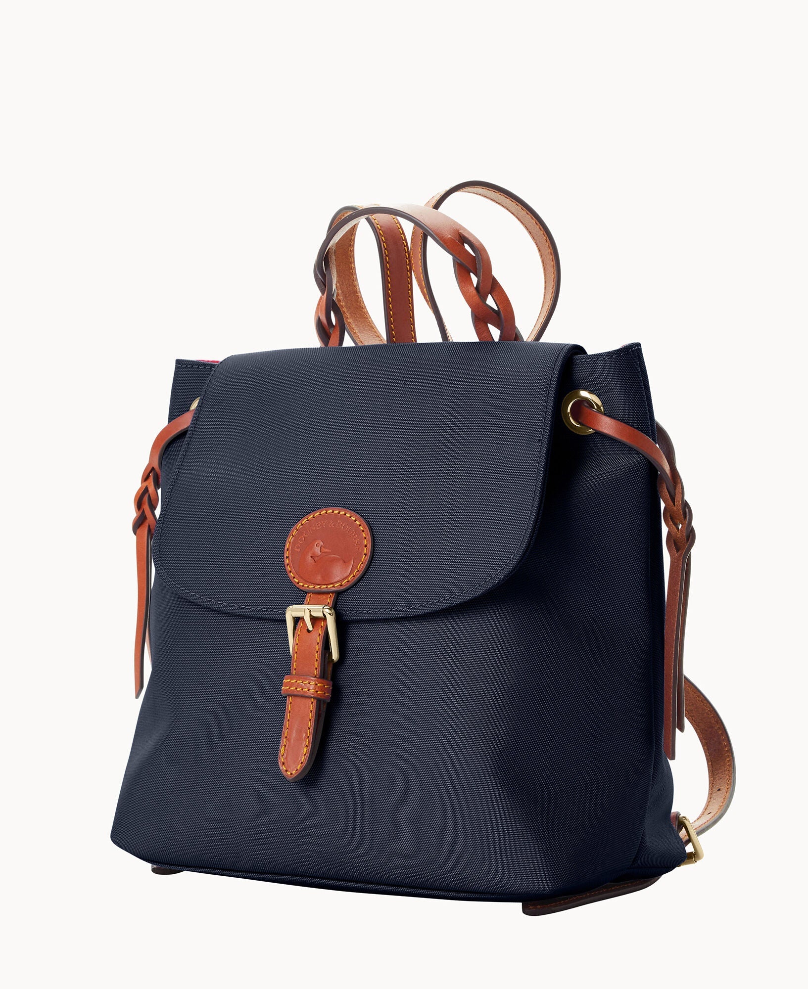 Nylon Flap Backpack