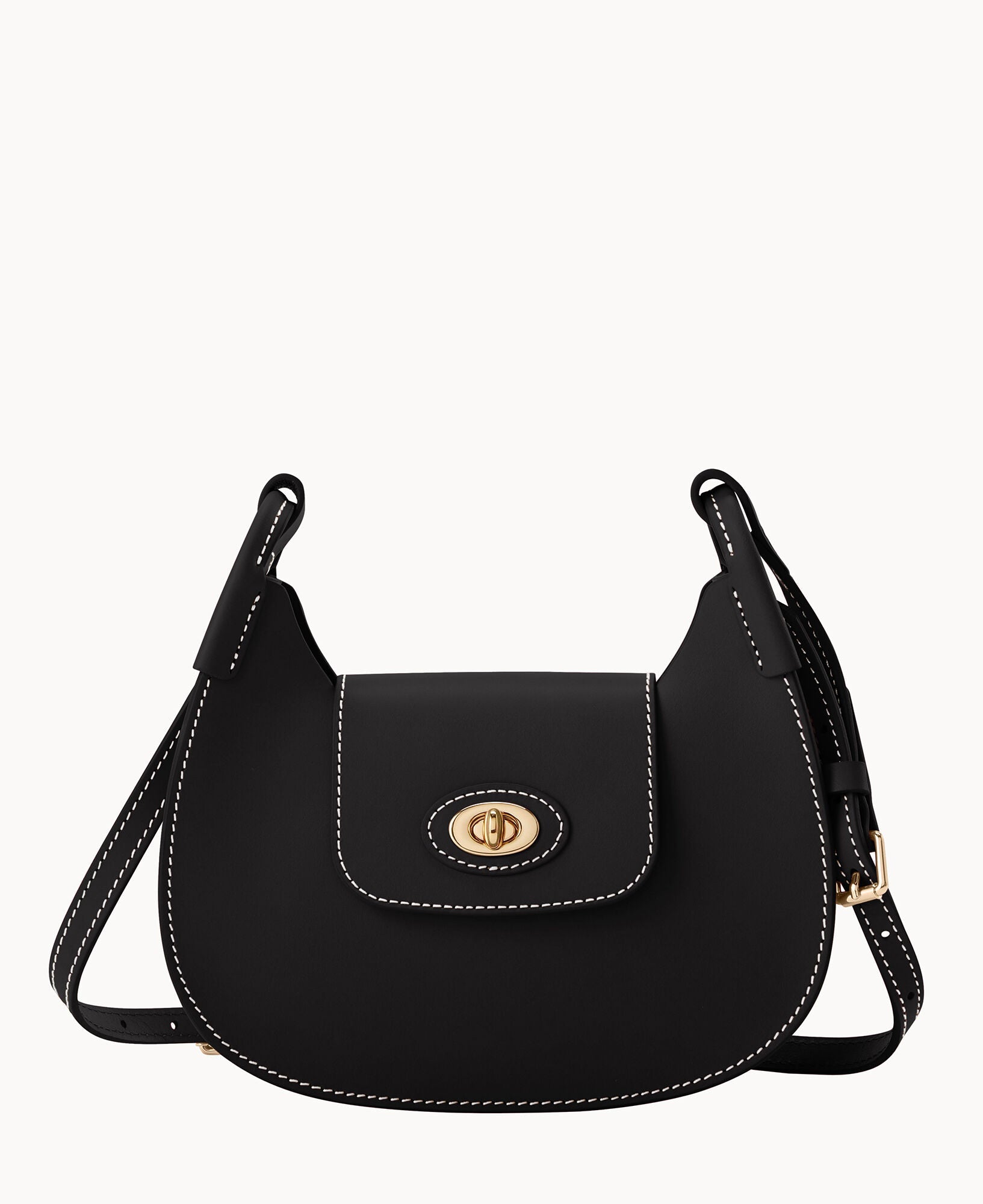 Sweety Leather Crossbody Hobo