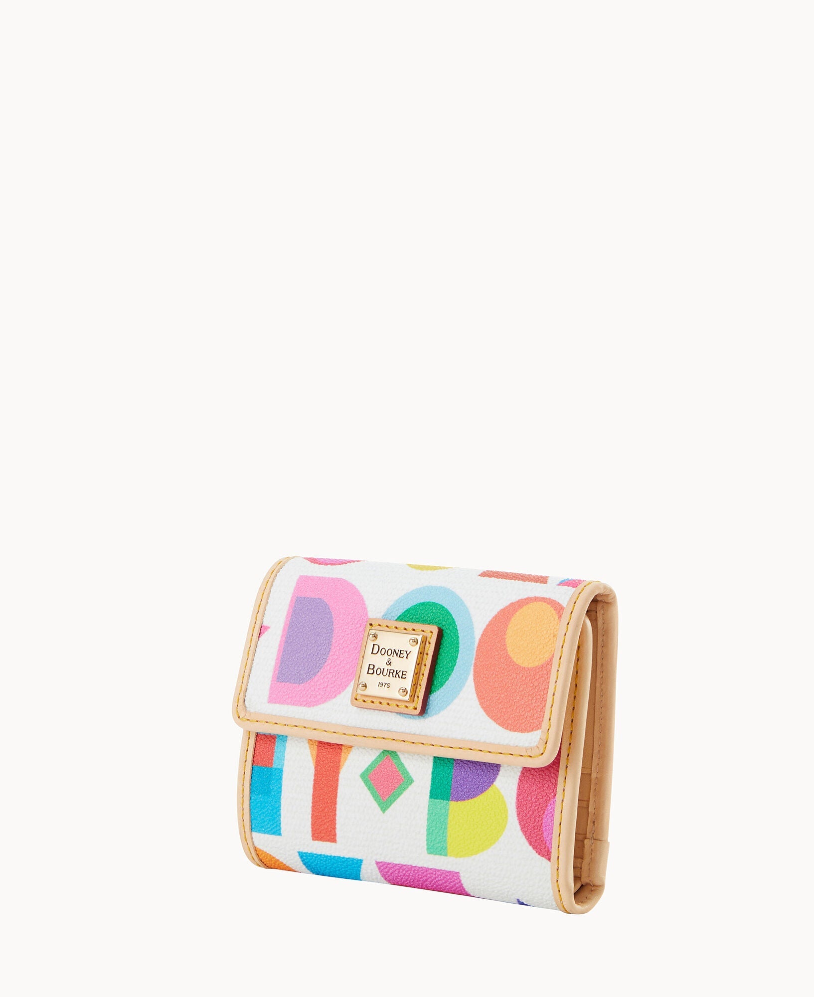 Art Deco Small Flap Wallet