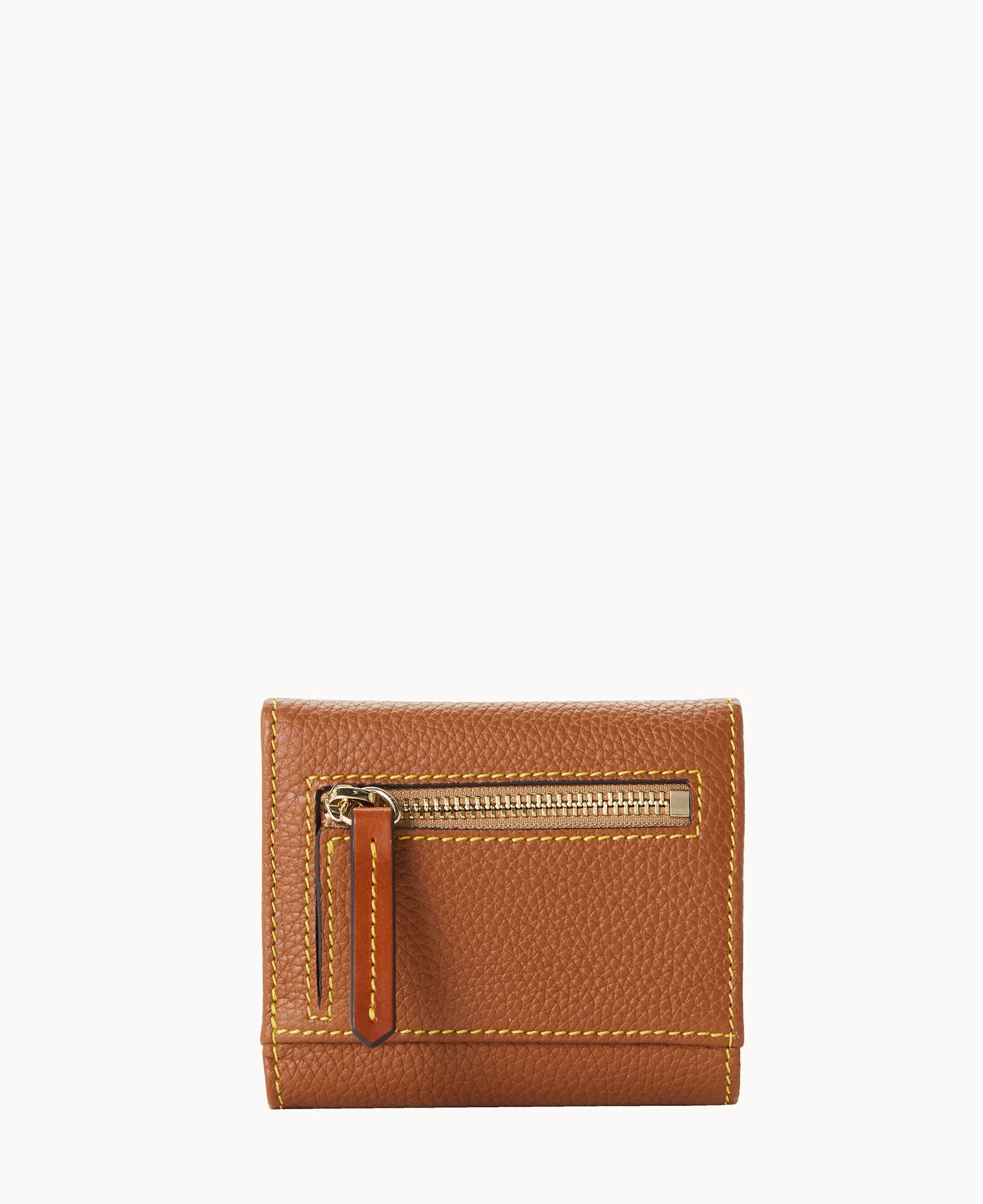 Pebble Grain Small Flap Wallet